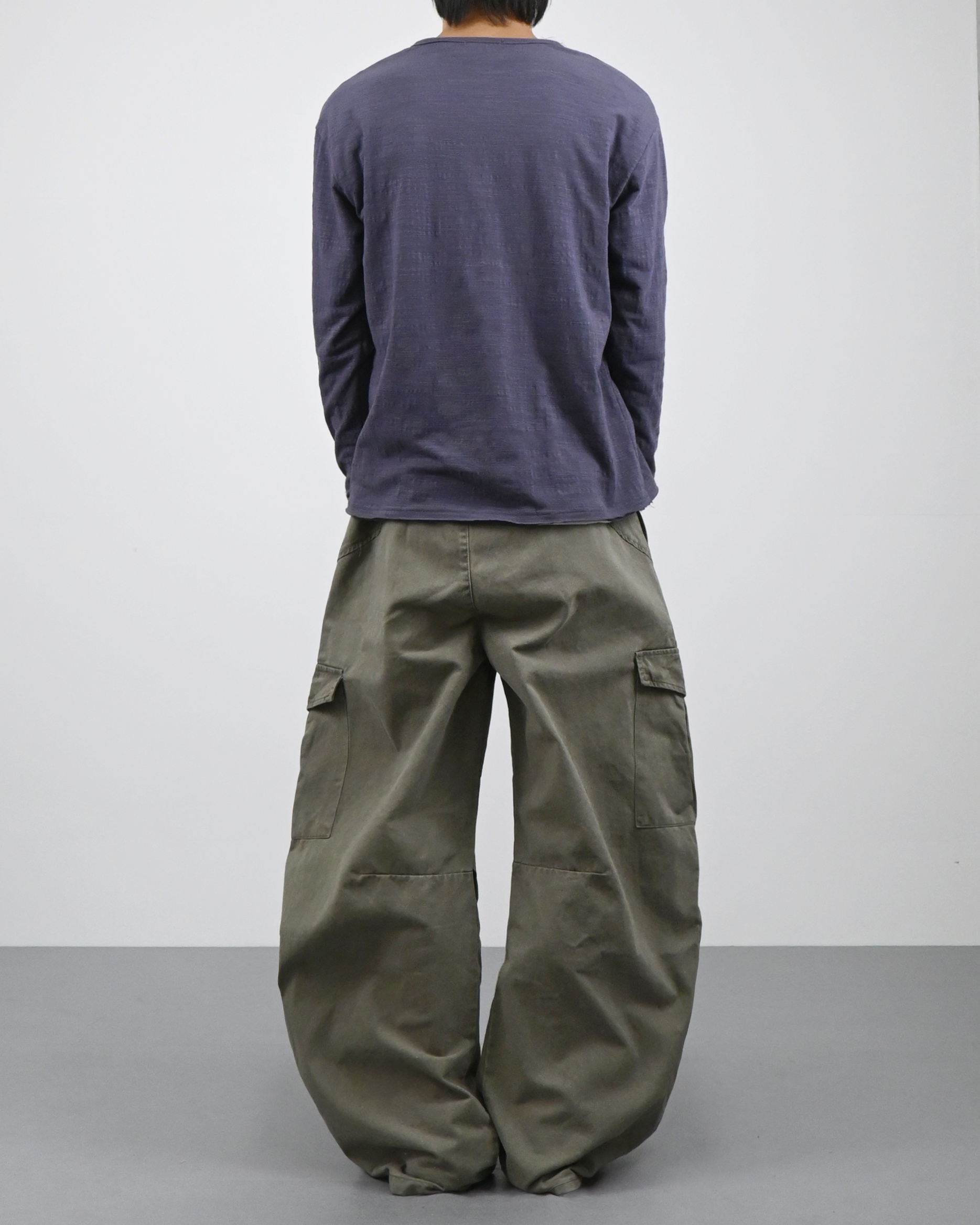 neon invision curved cotton pants