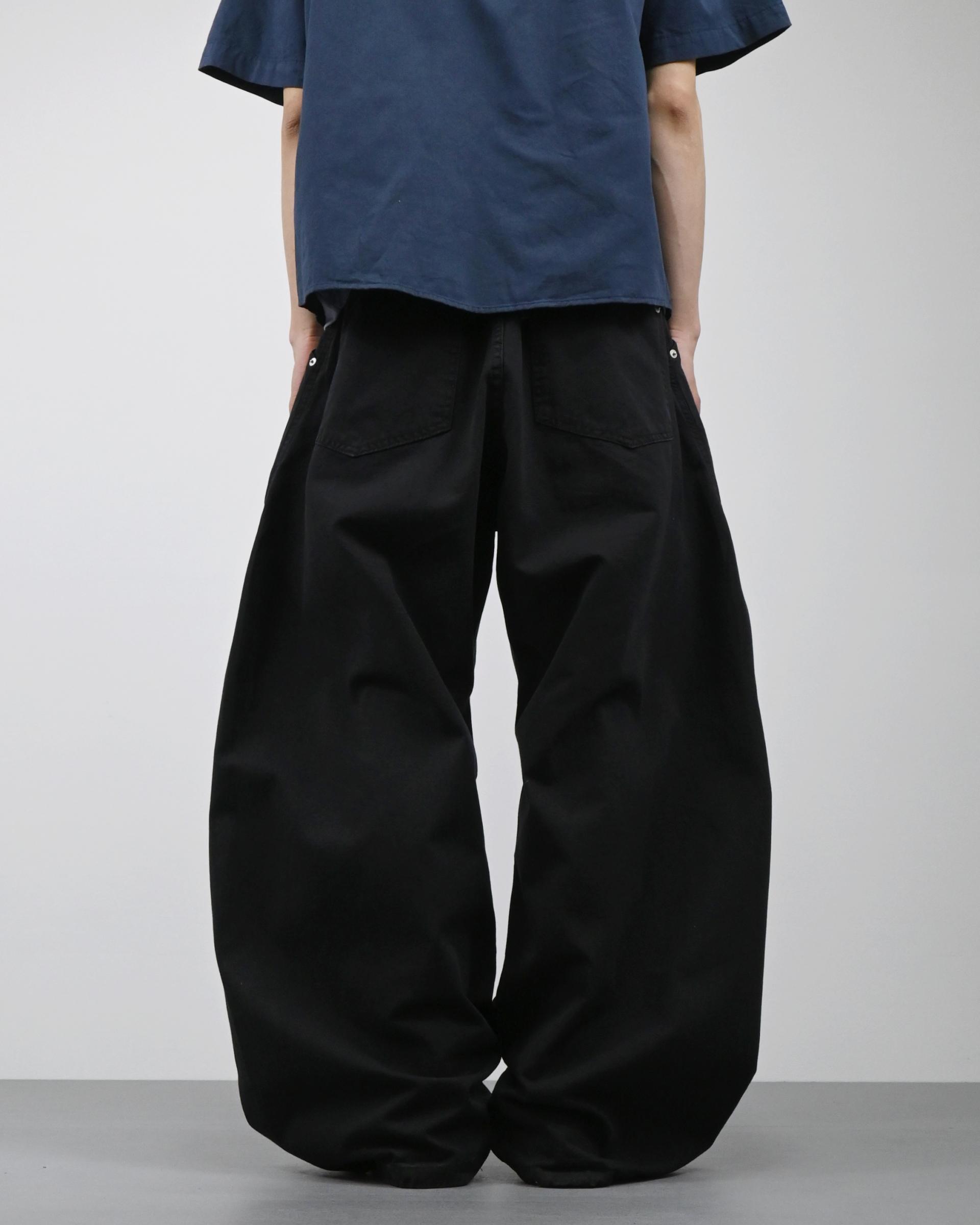 volumetric balloon cotton pants