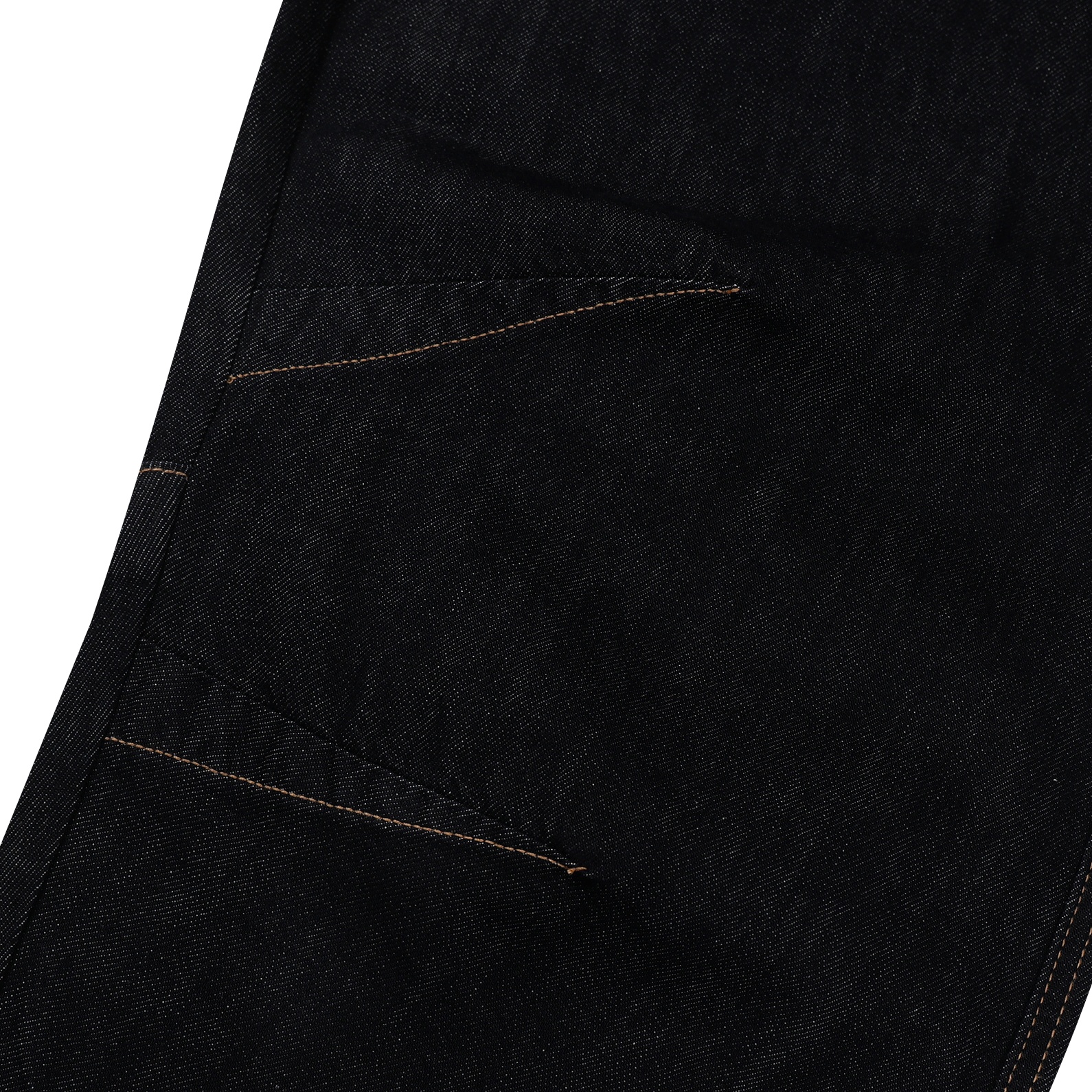 dart balloon denim pants (non faded)