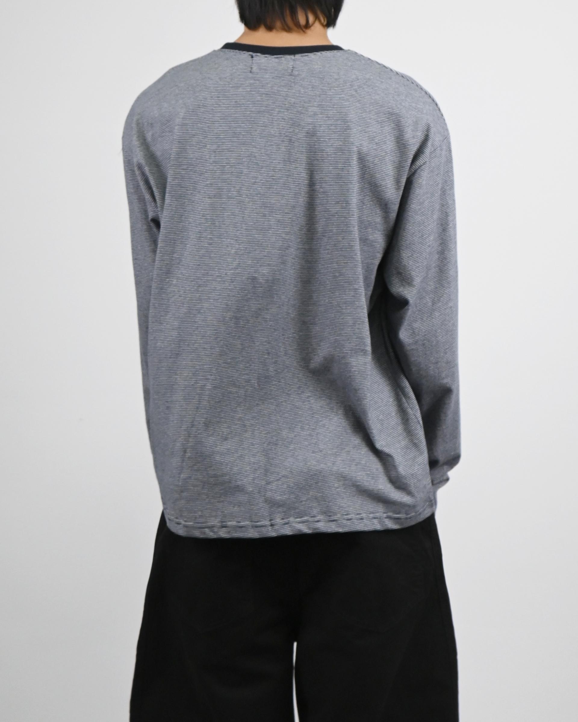 calm stripe warmer long sleeve