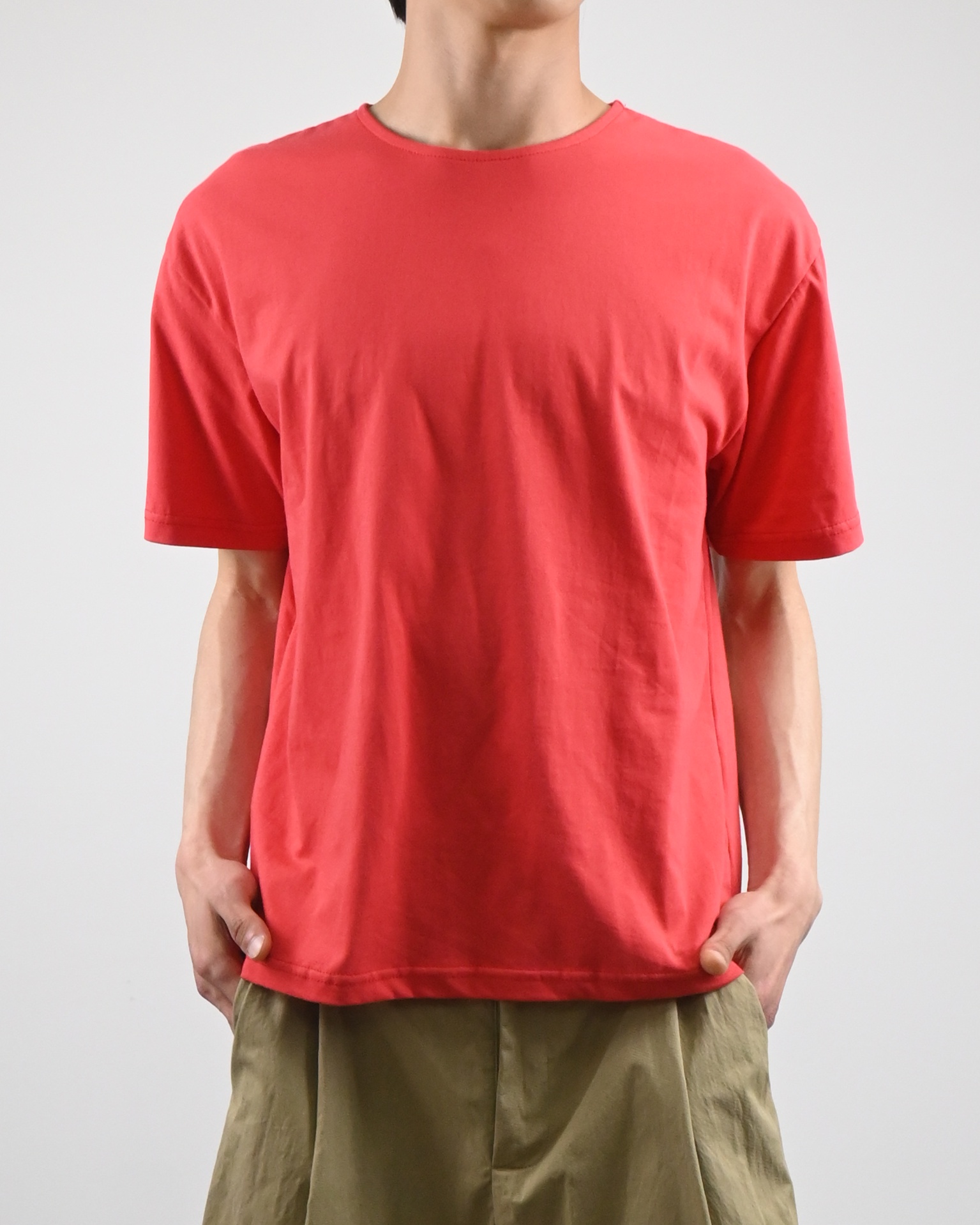 fruits u-neck half t-shirt