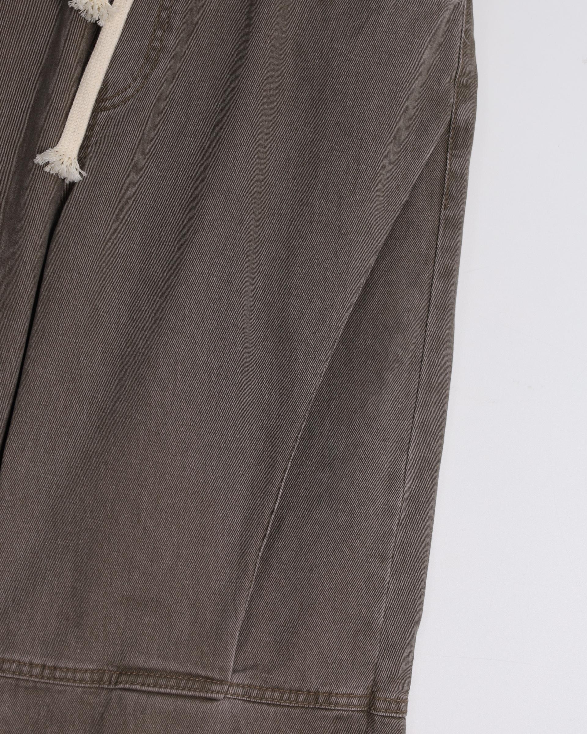 hale border flare banding cotton pants