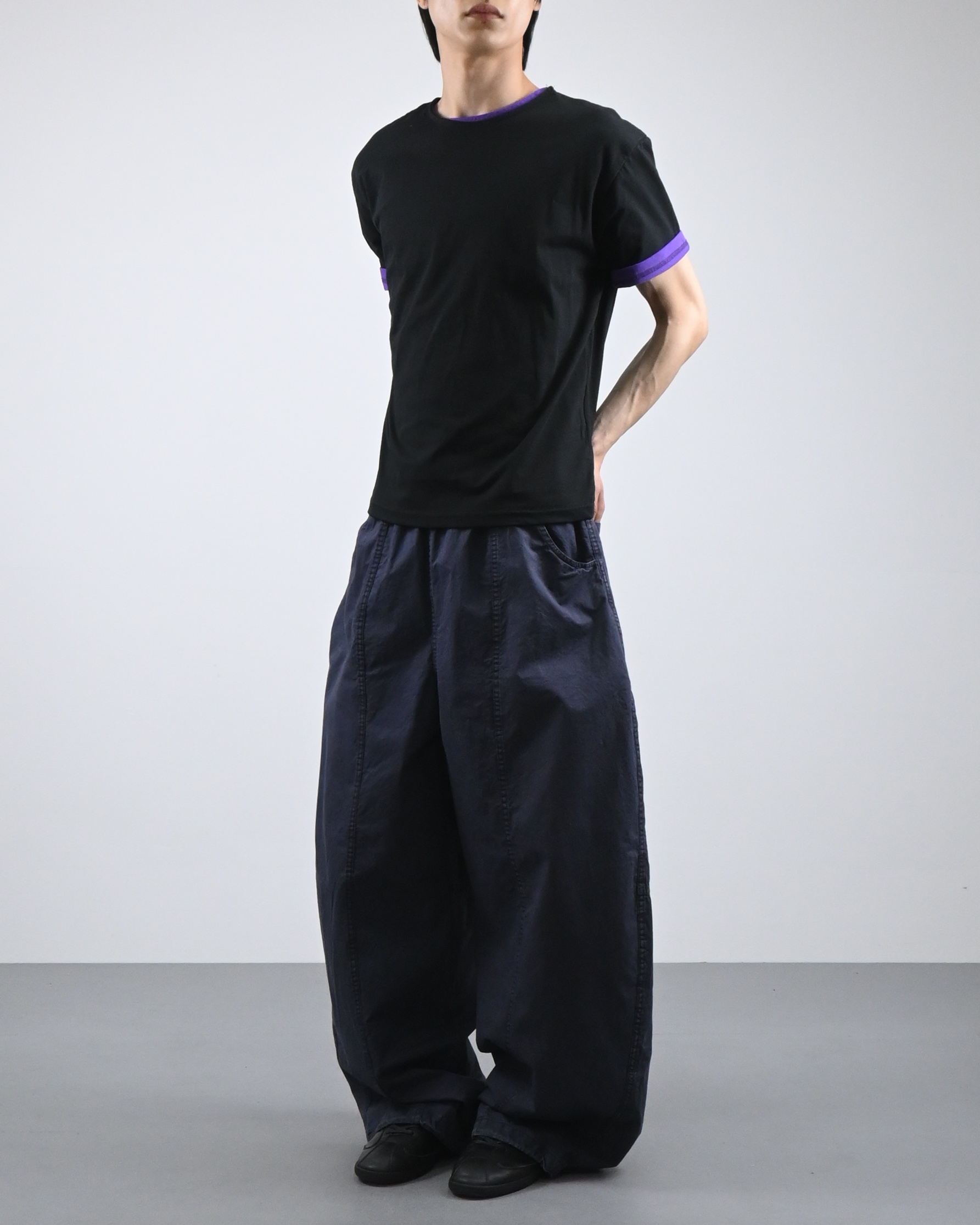 fruits u-neck half t-shirt