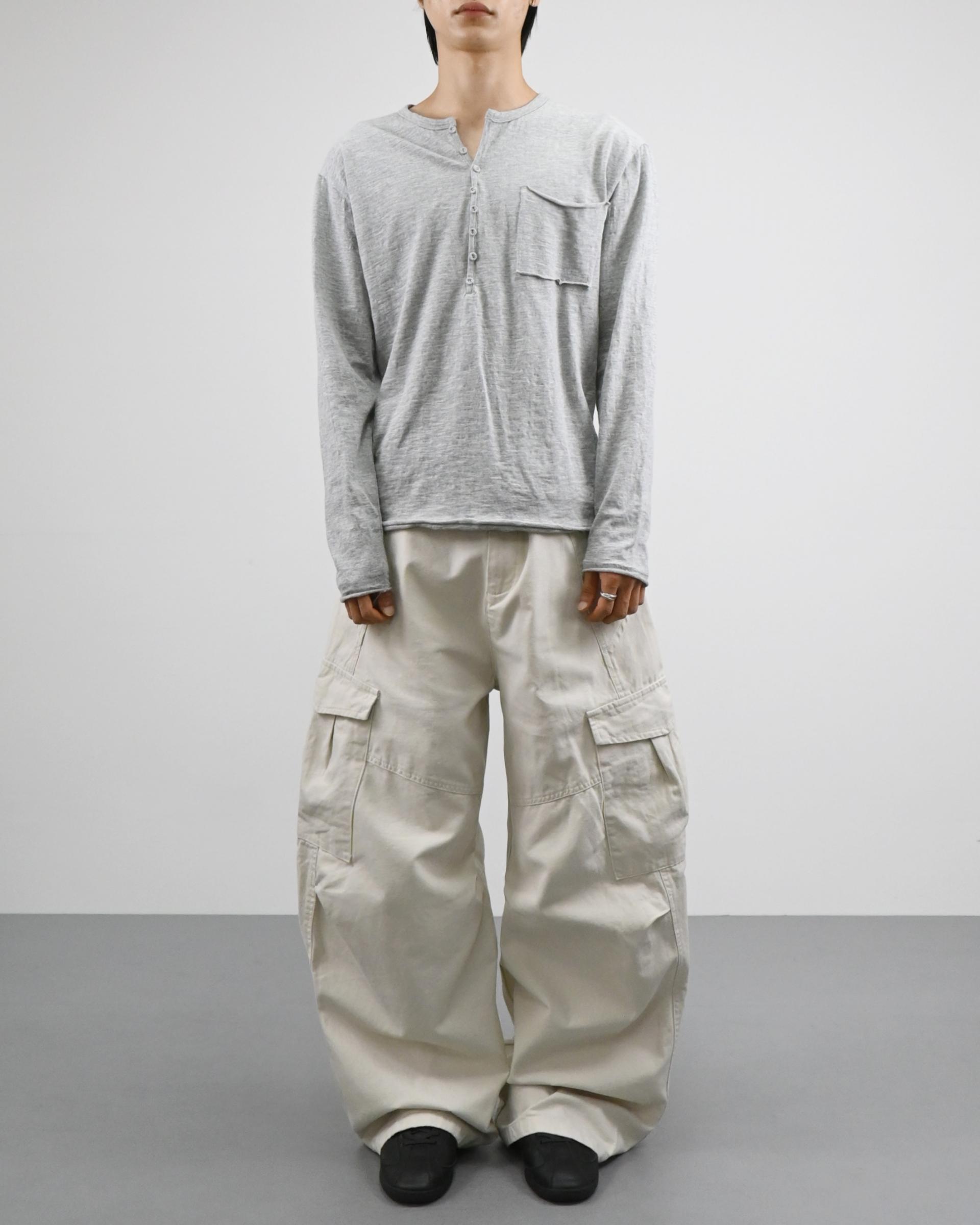 neon invision curved cotton pants