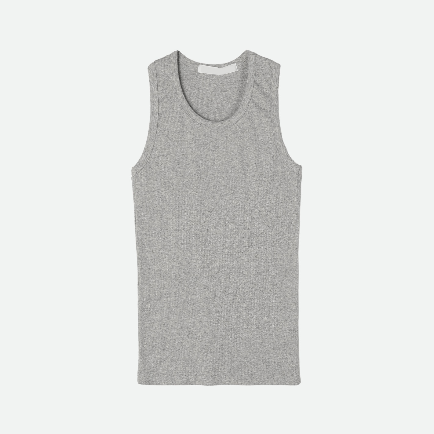 stretchable ribbed vest