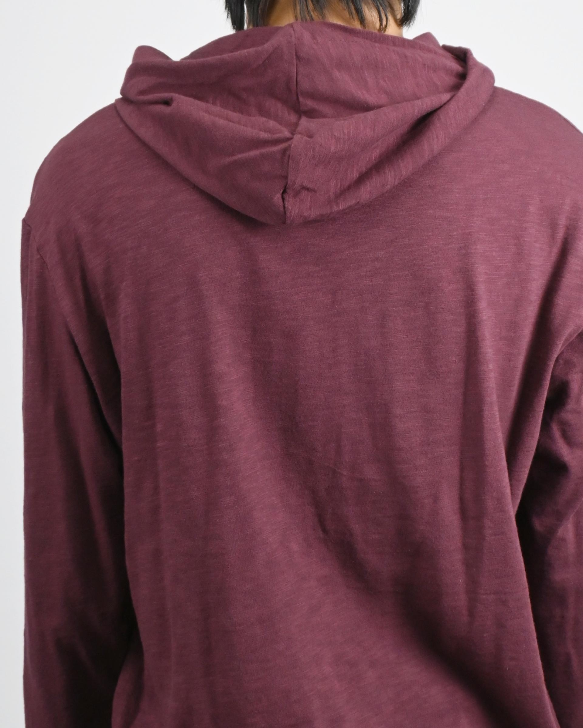 slub pocket warmer hoodie