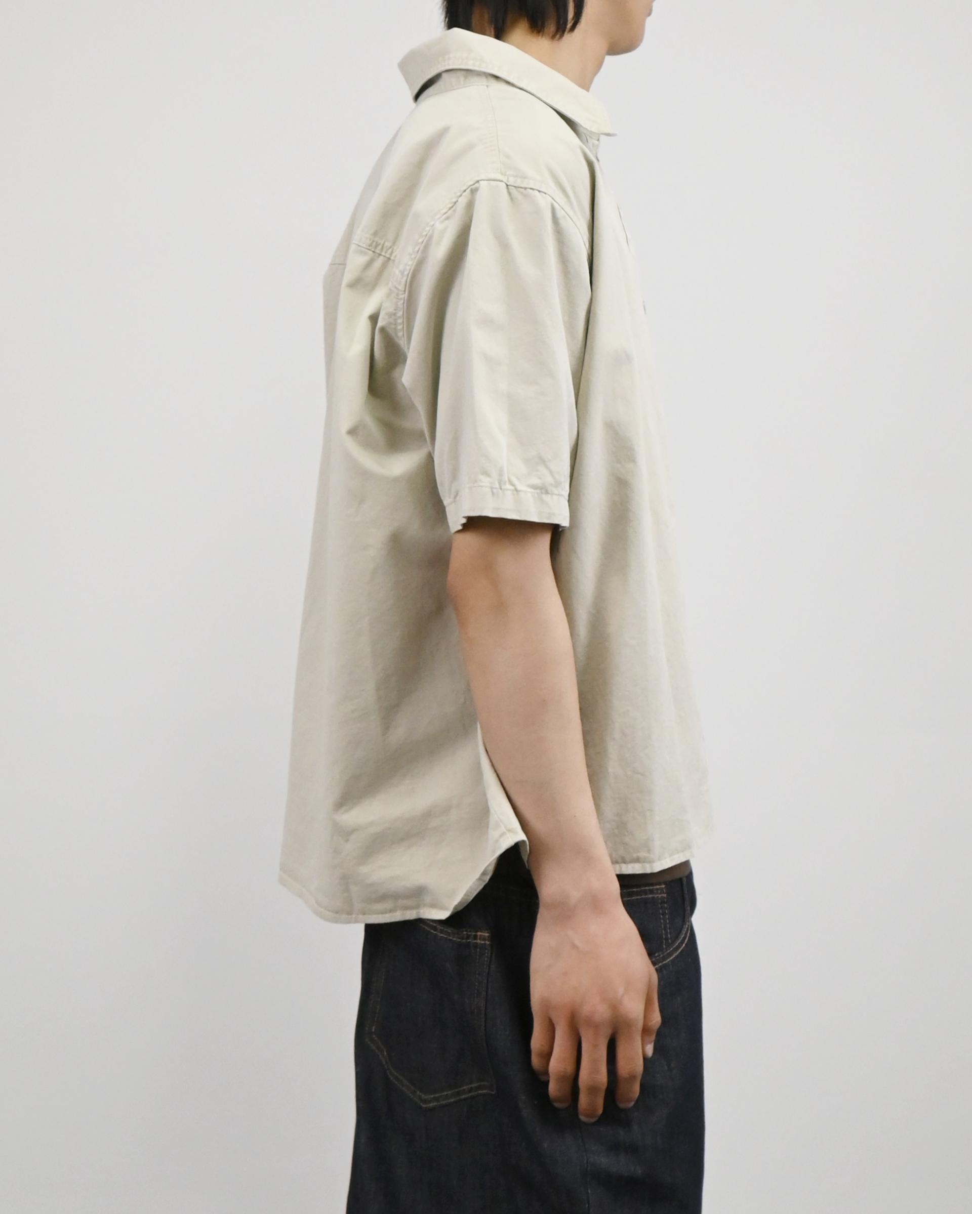 crop ding cotton half shirt