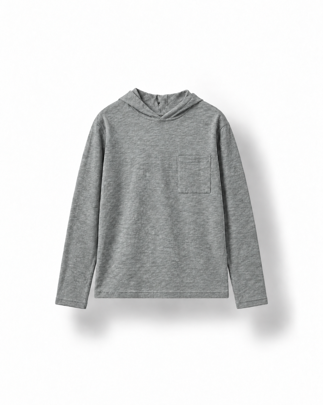 slub pocket warmer hoodie