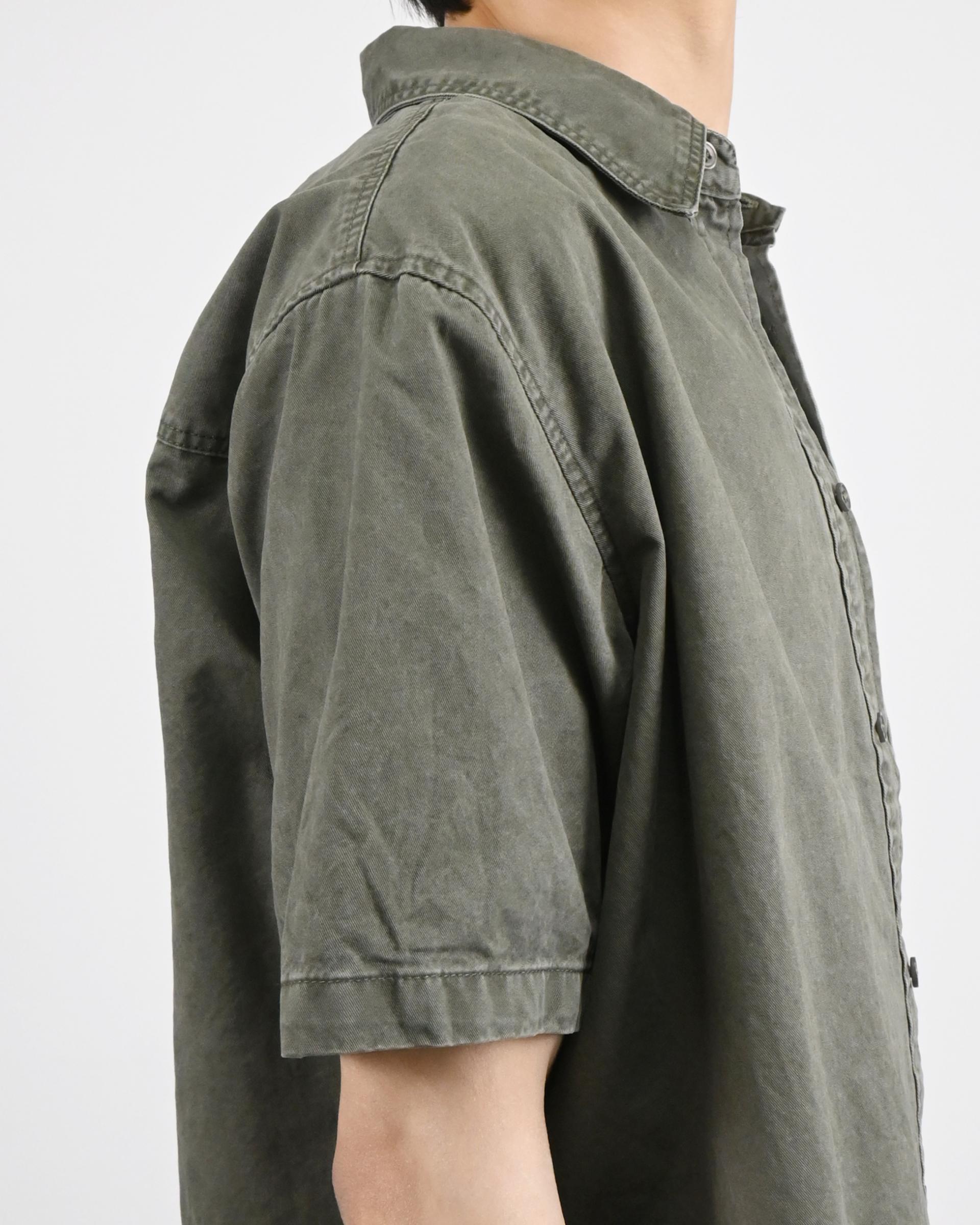 crop ding cotton half shirt