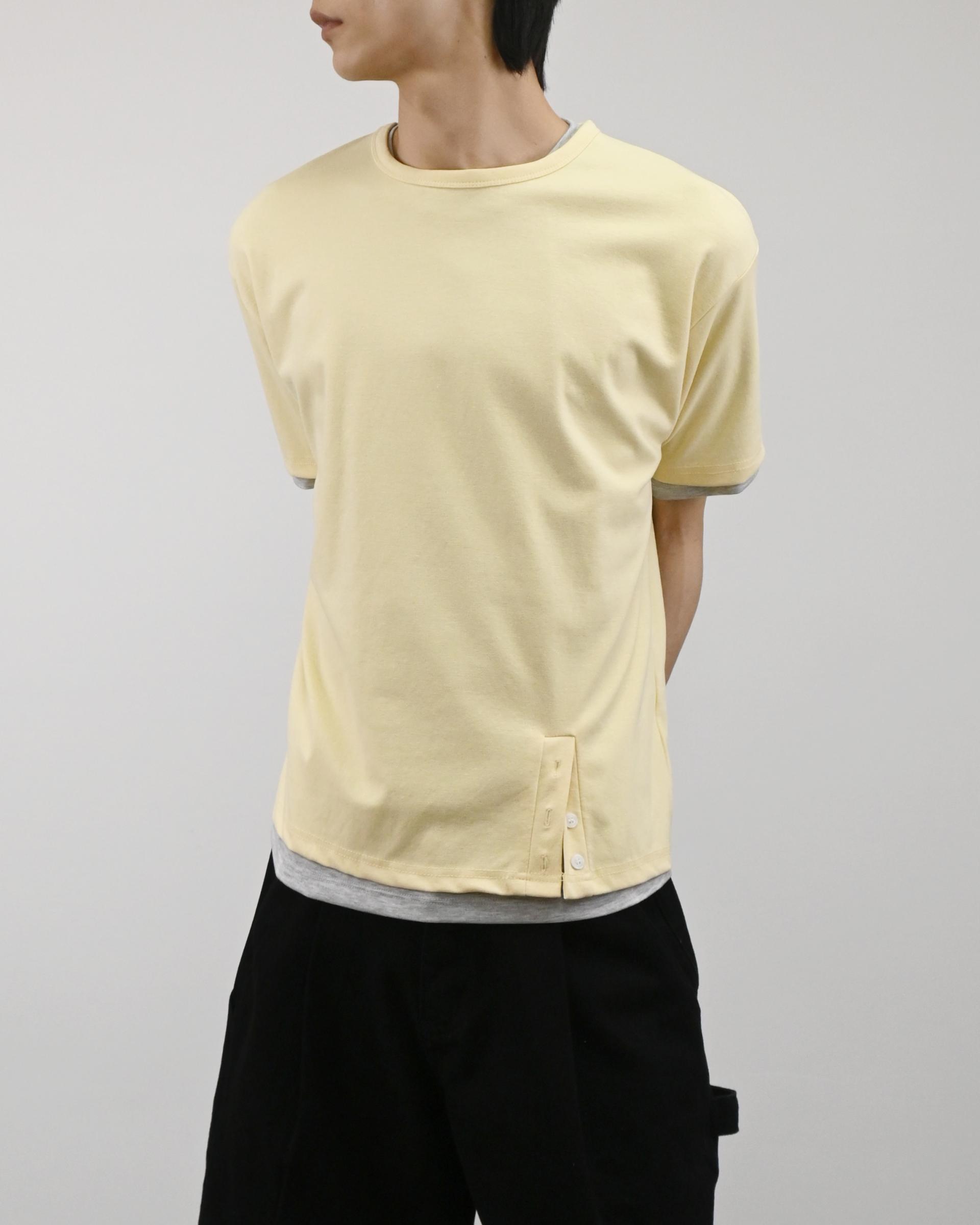 under snap half-t-shirt