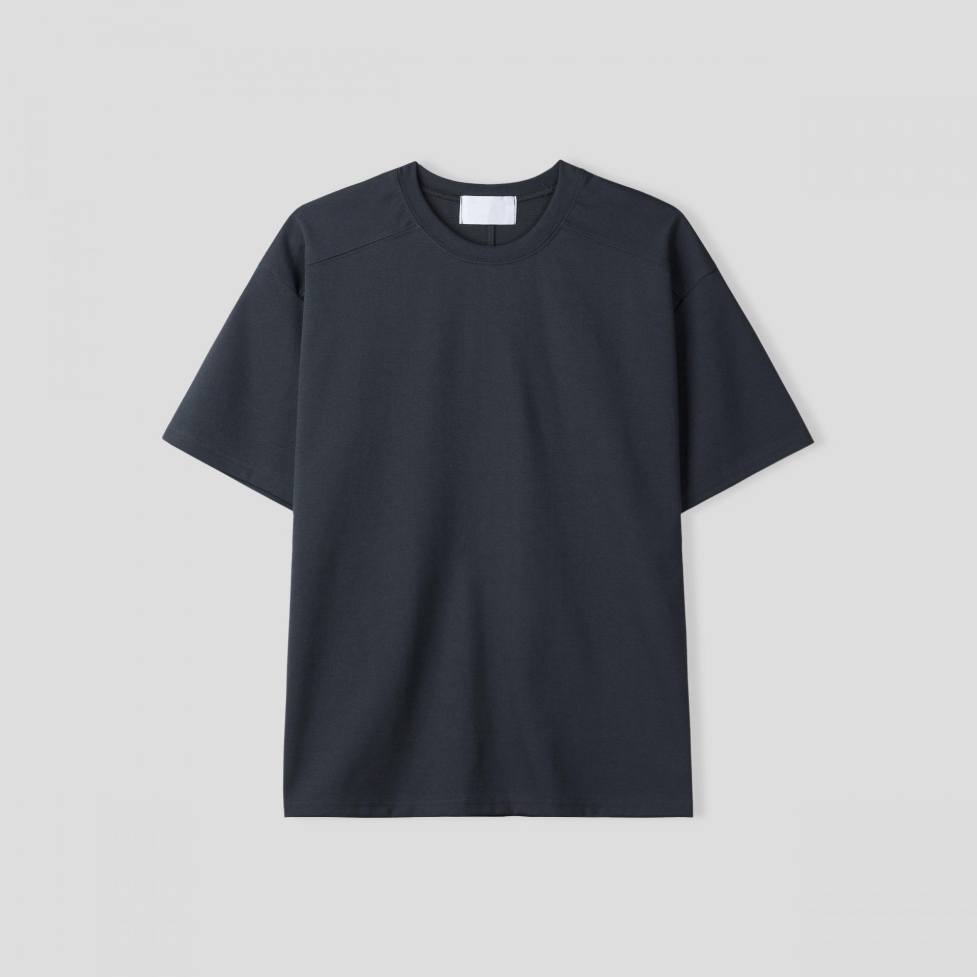 front shoulder line half t-shirt