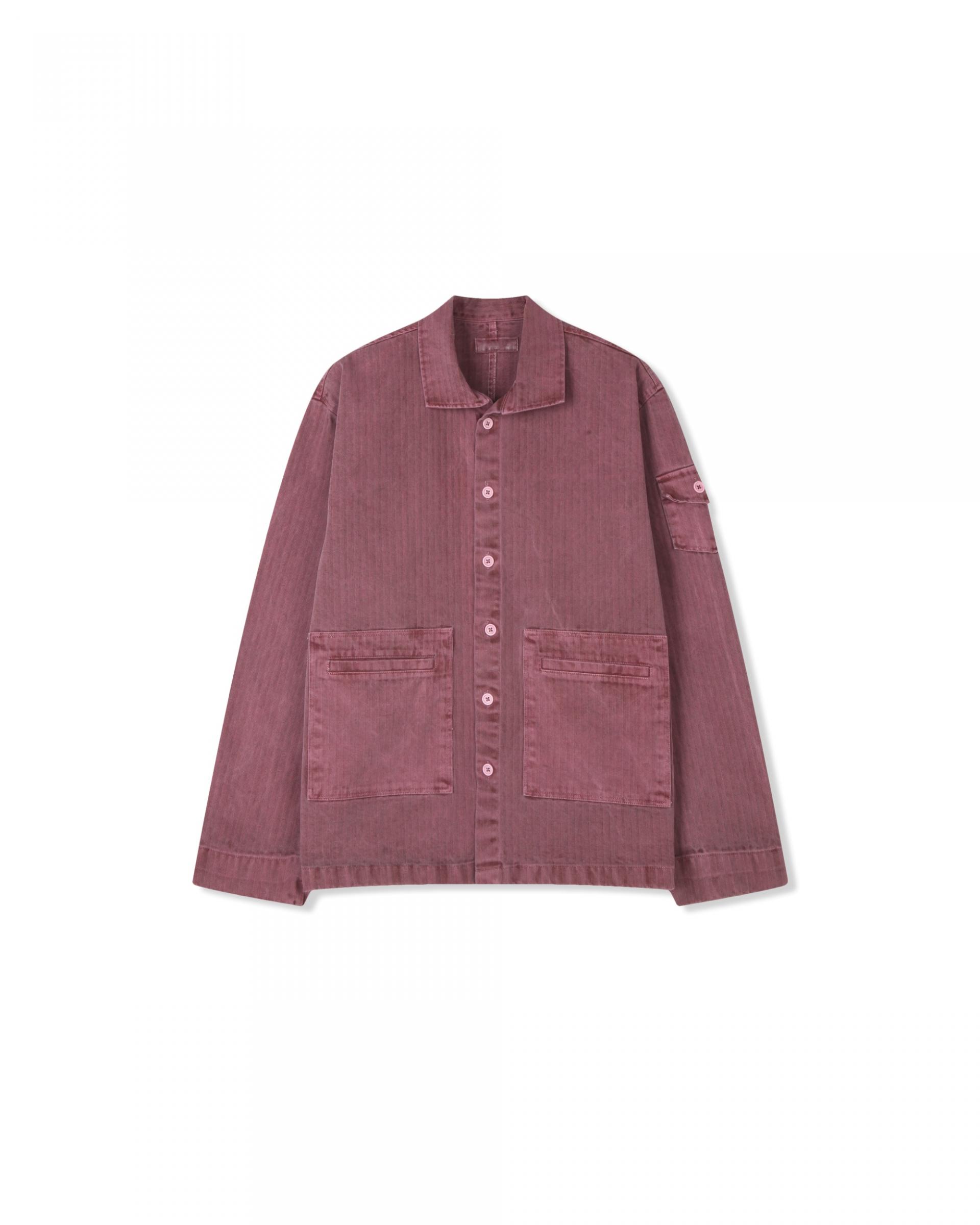 pigment herringbone field jacket