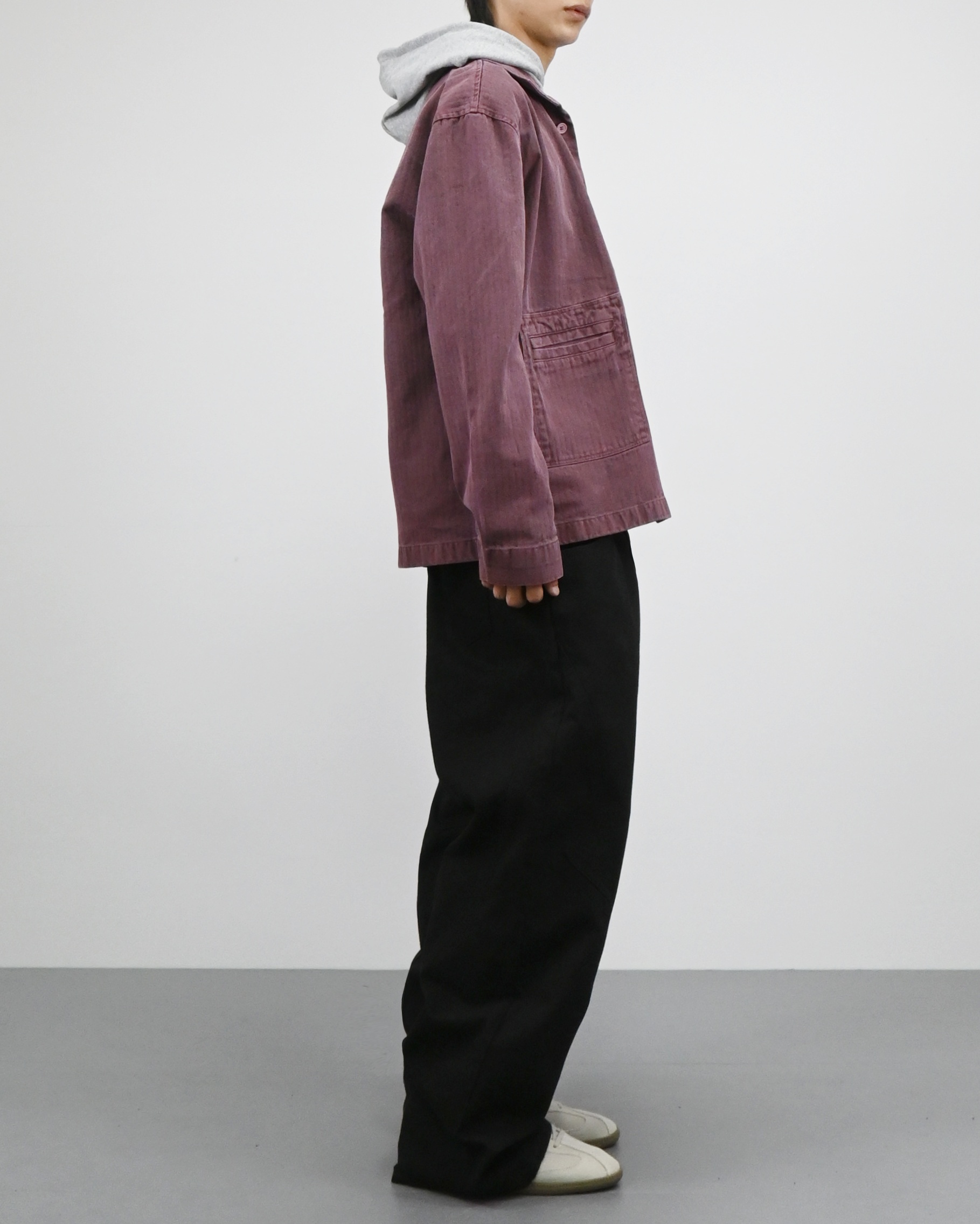 pigment herringbone field jacket
