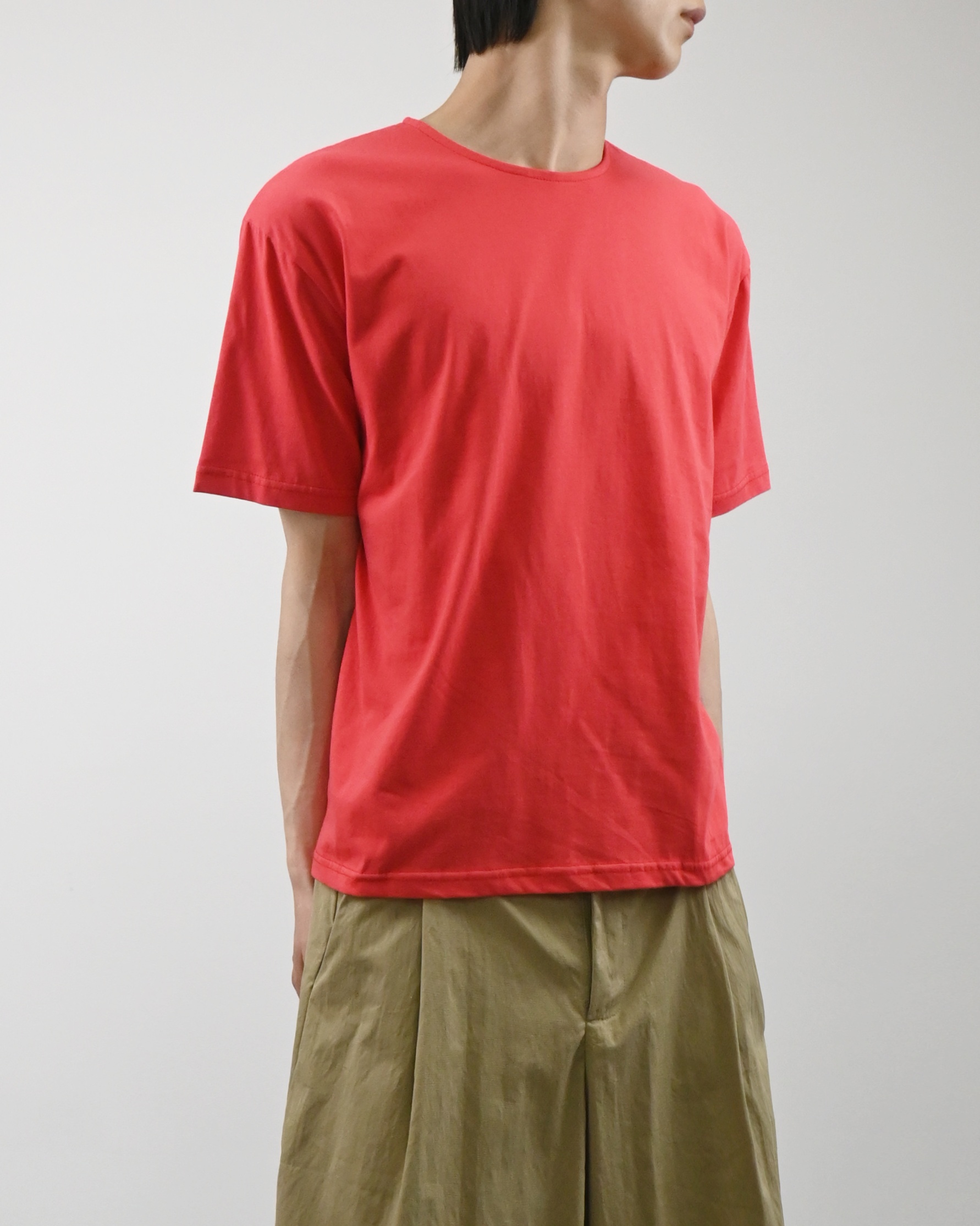 fruits u-neck half t-shirt