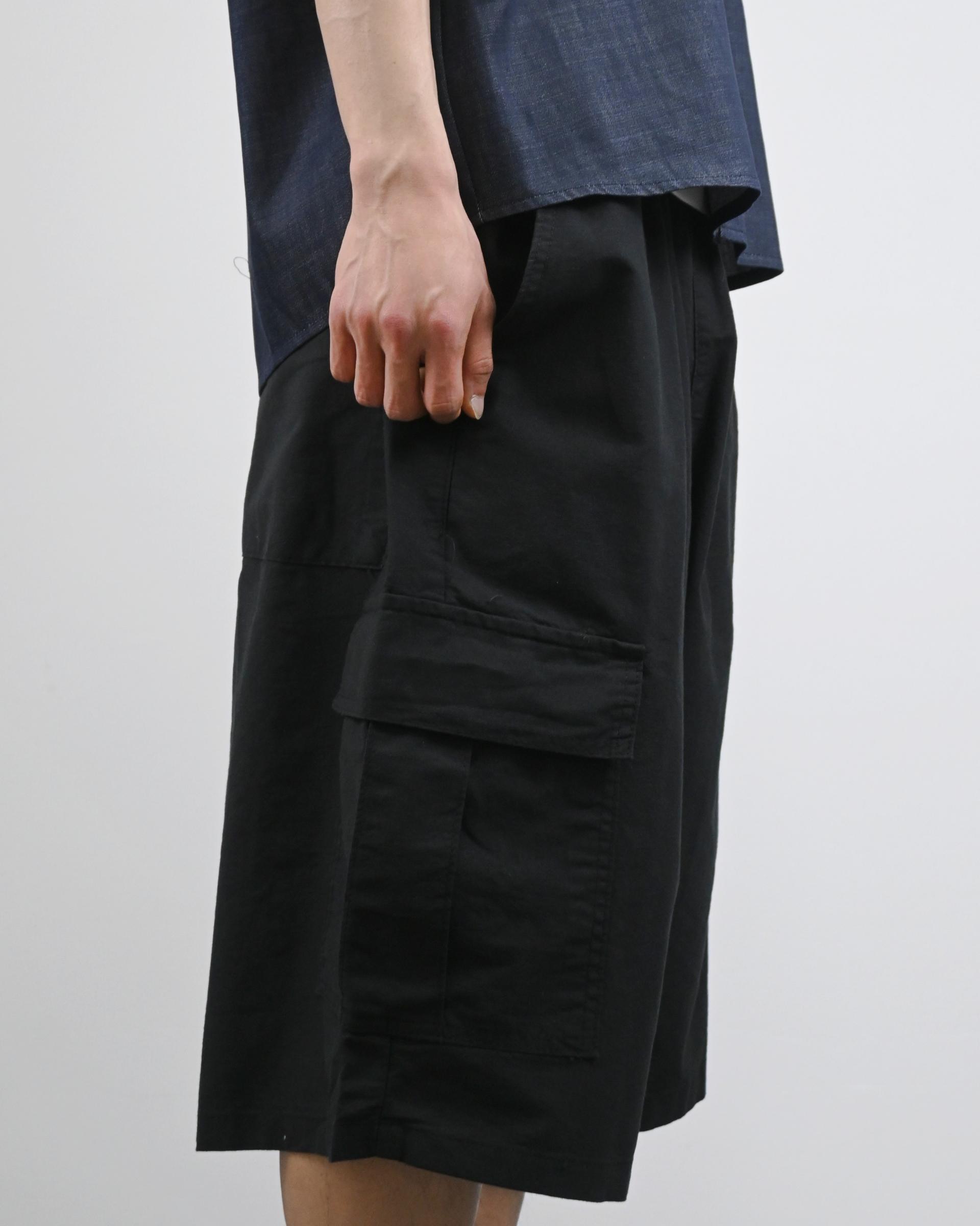 stopper linen bermuda cargo pants