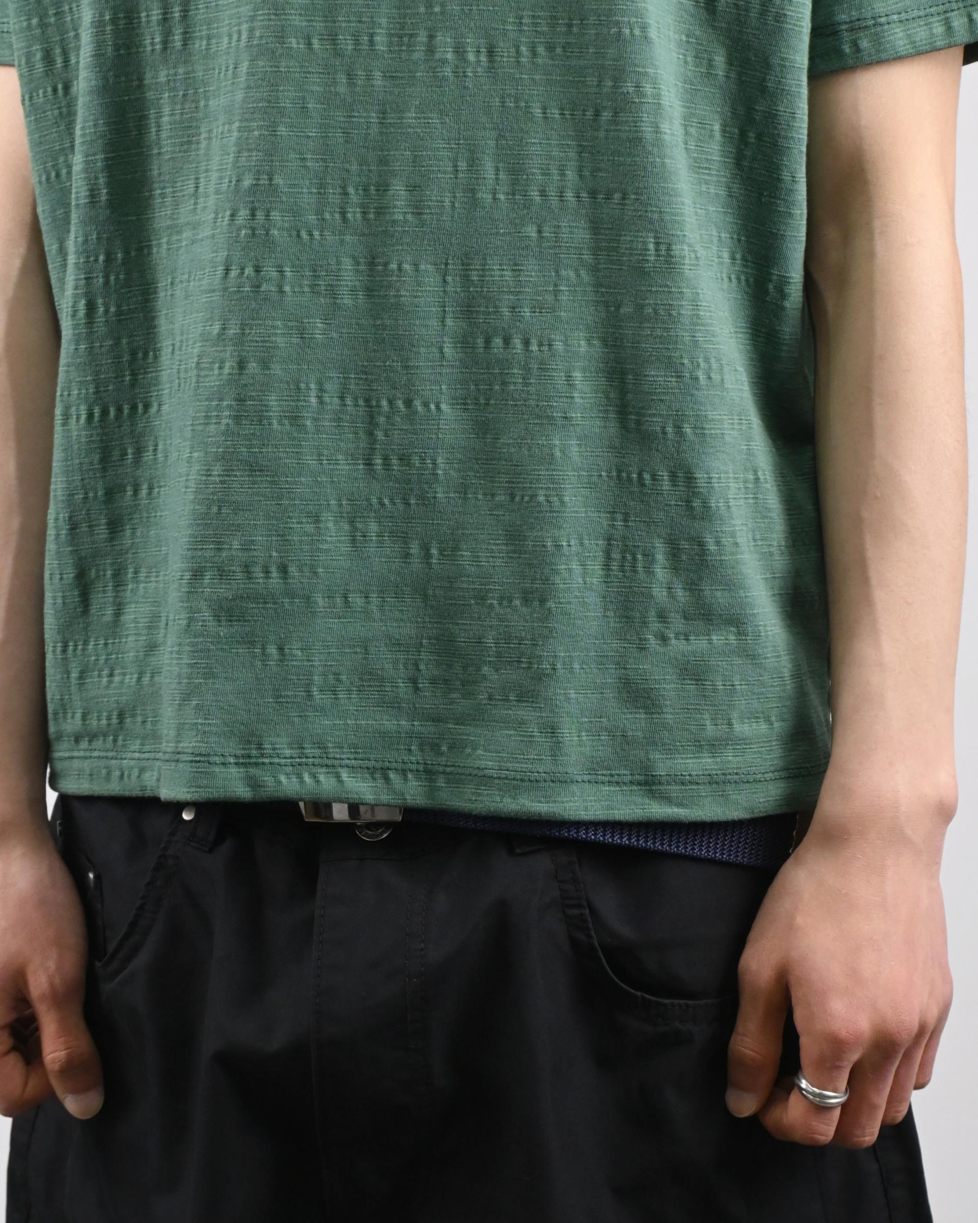 slub vintage half t-shirt