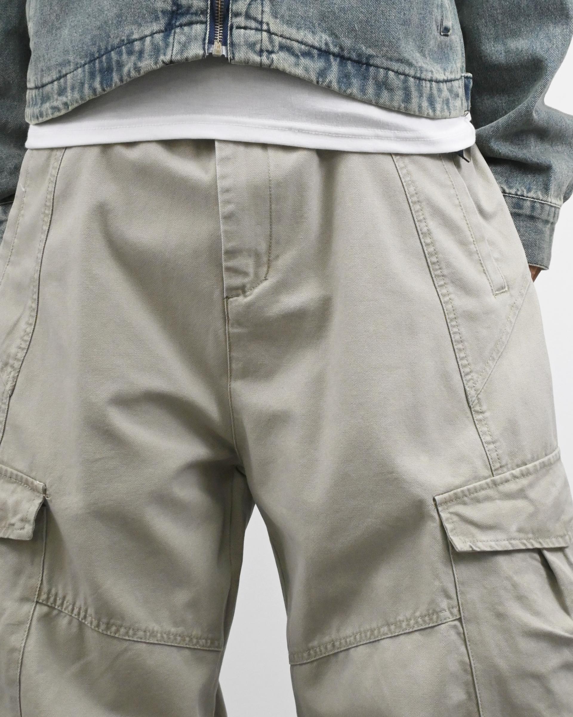 neon invision curved cotton pants
