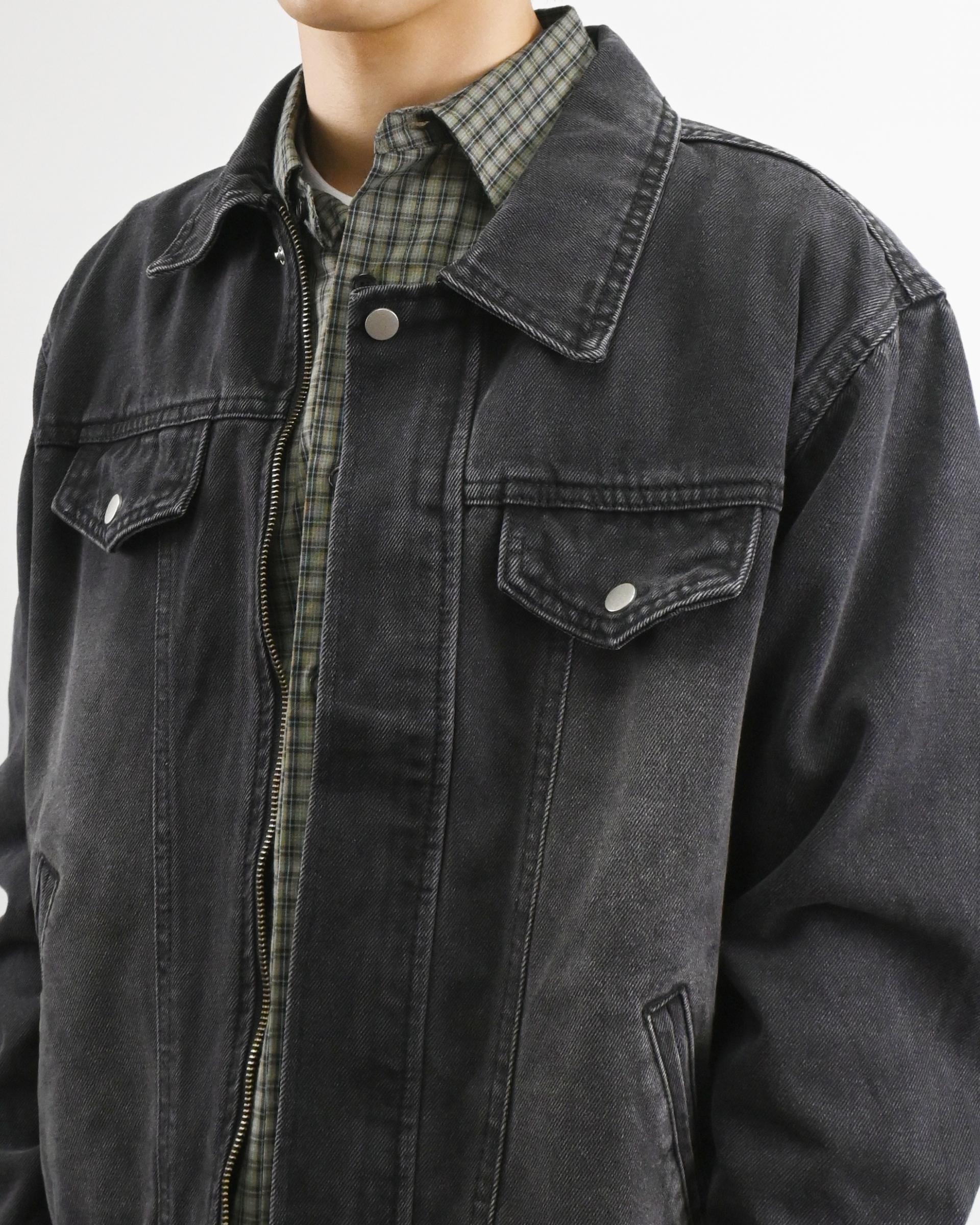 nox washed denim jacket