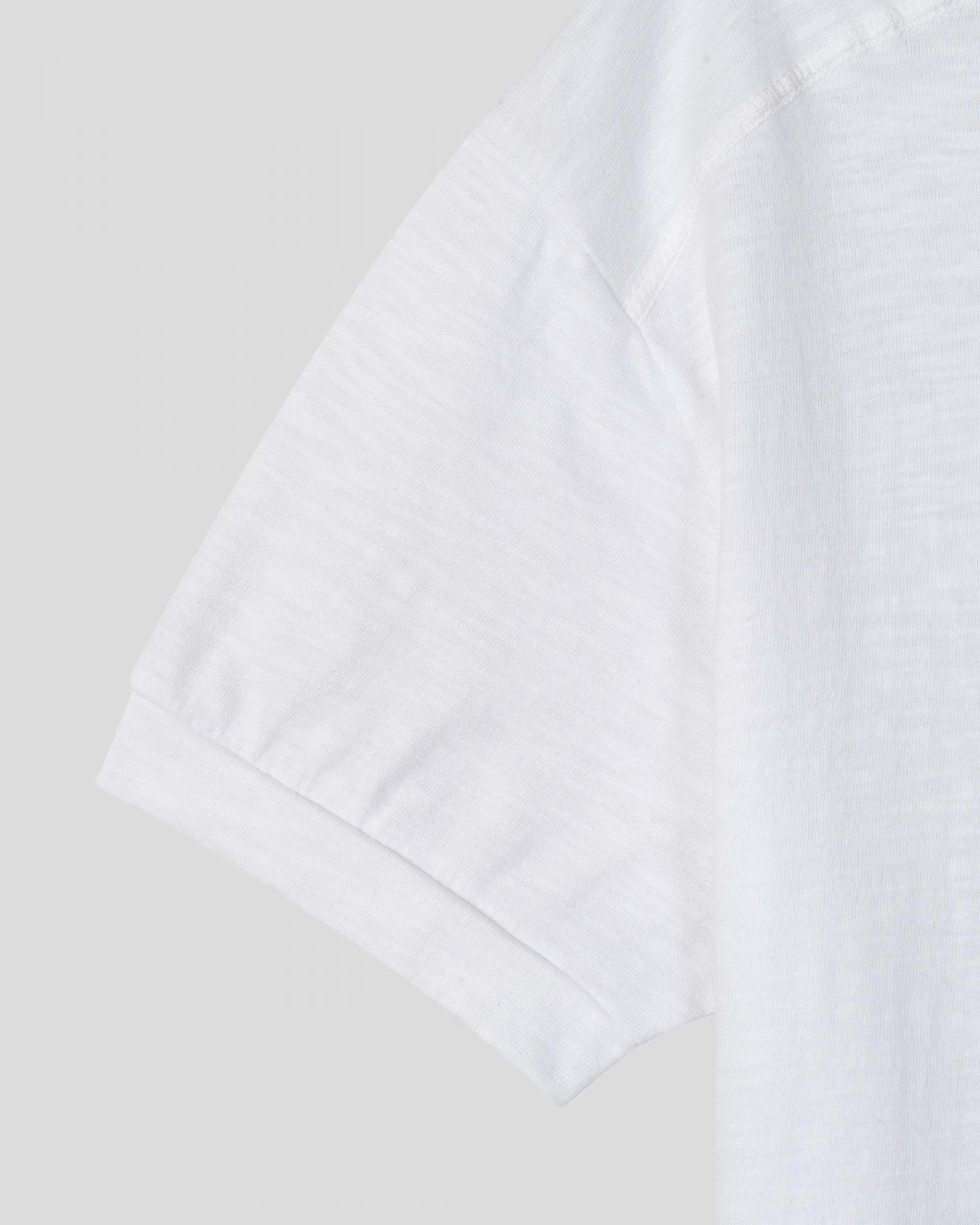 stitch henley neck half t-shirt