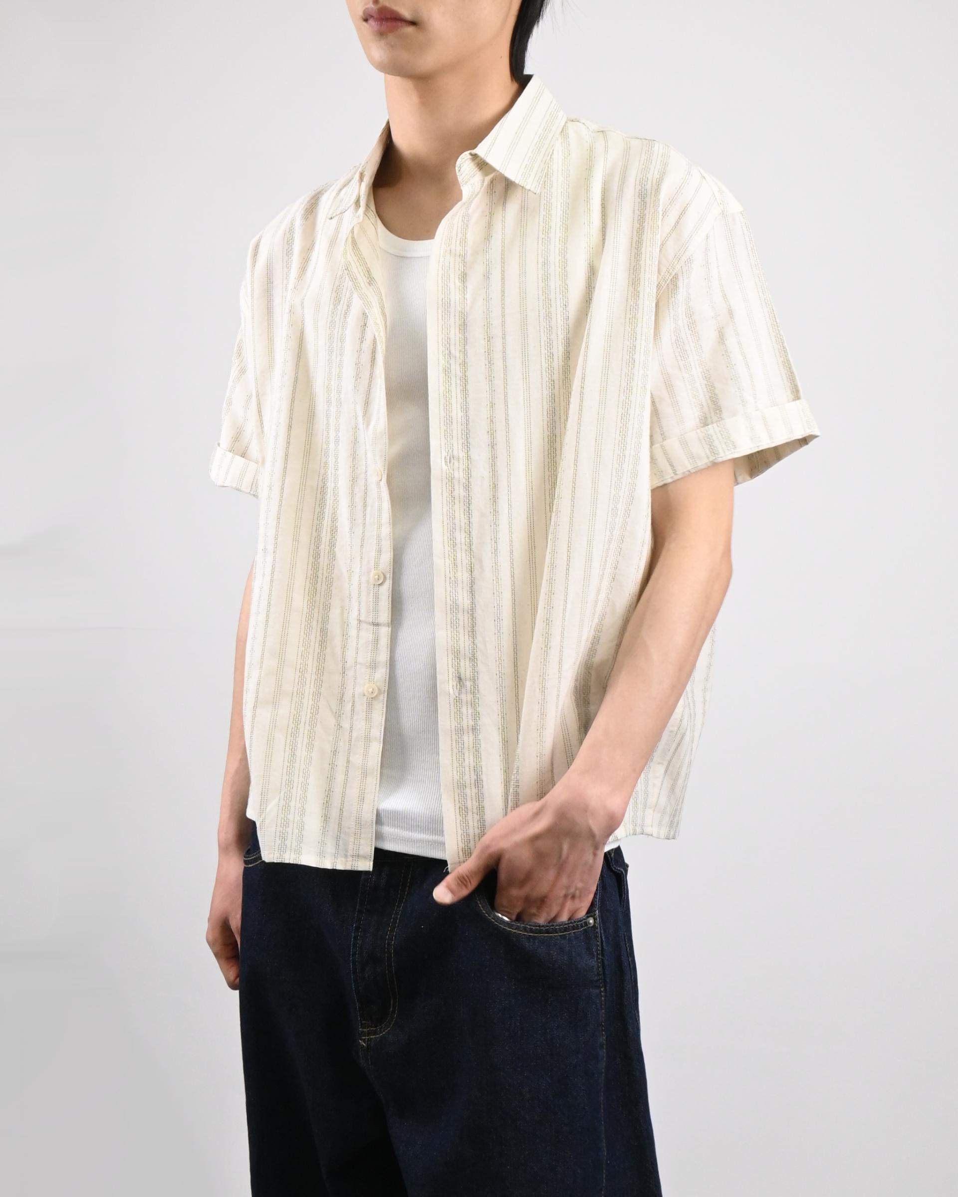 chain stripe shirt
