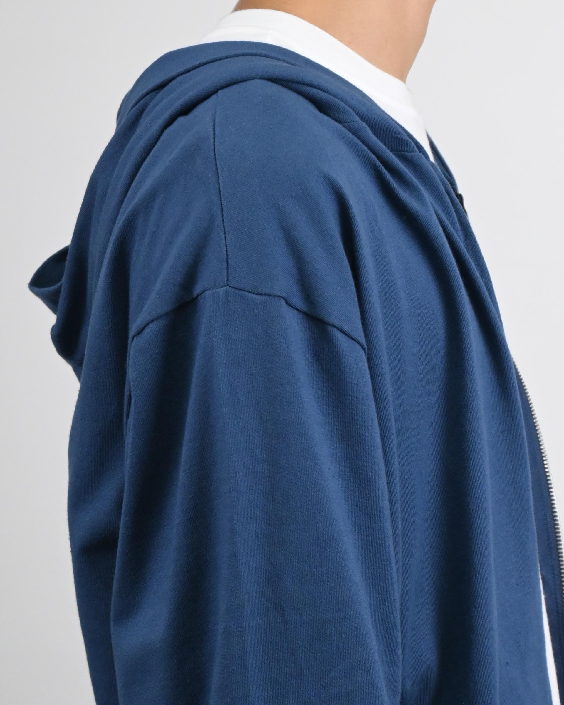 rudy crop hoodie zip-up