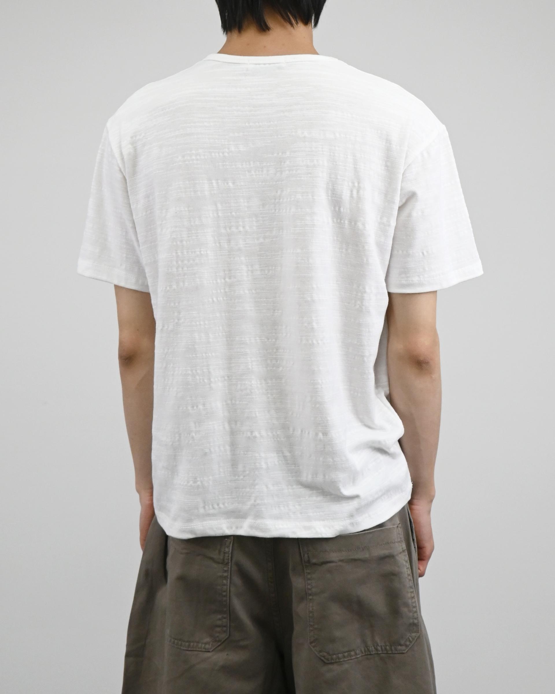slub vintage half t-shirt