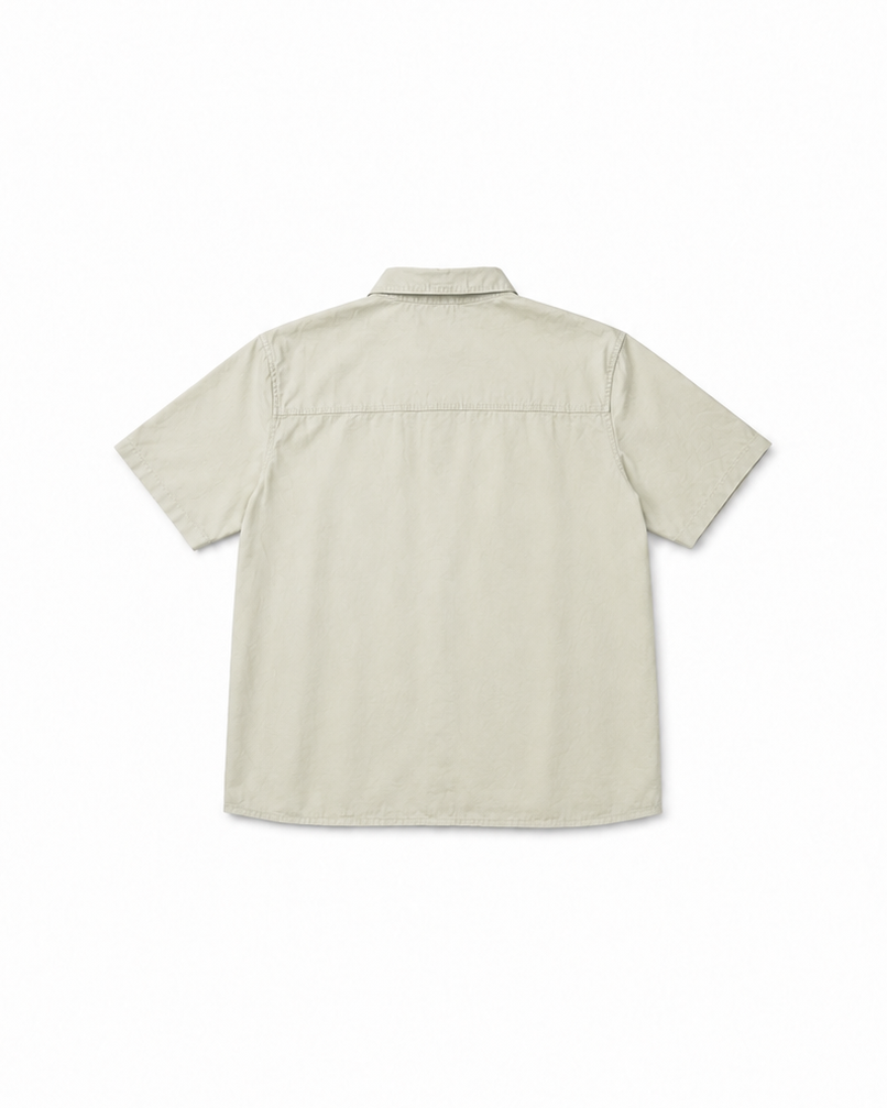 crop ding cotton half shirt