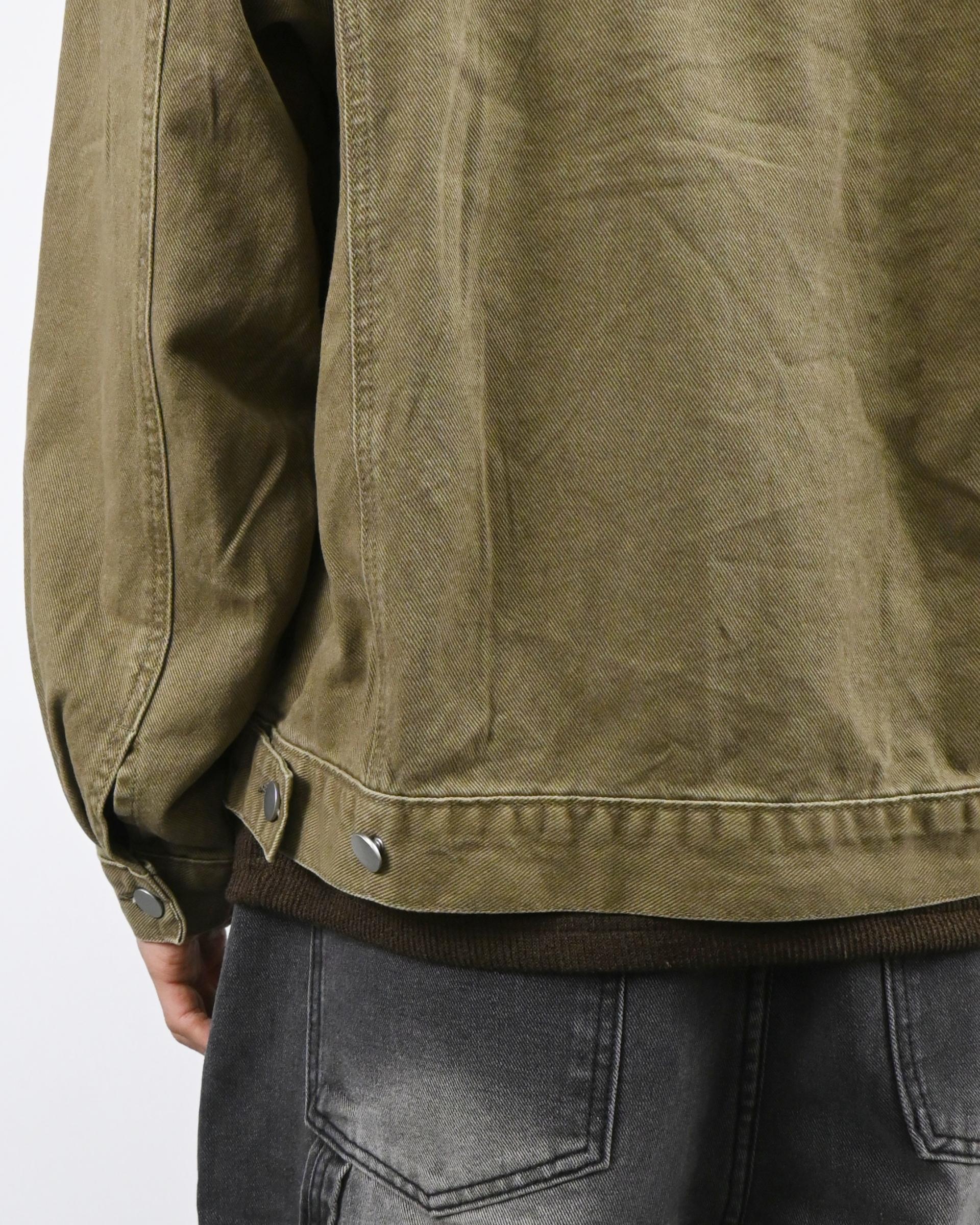 leon kara trucker jacket