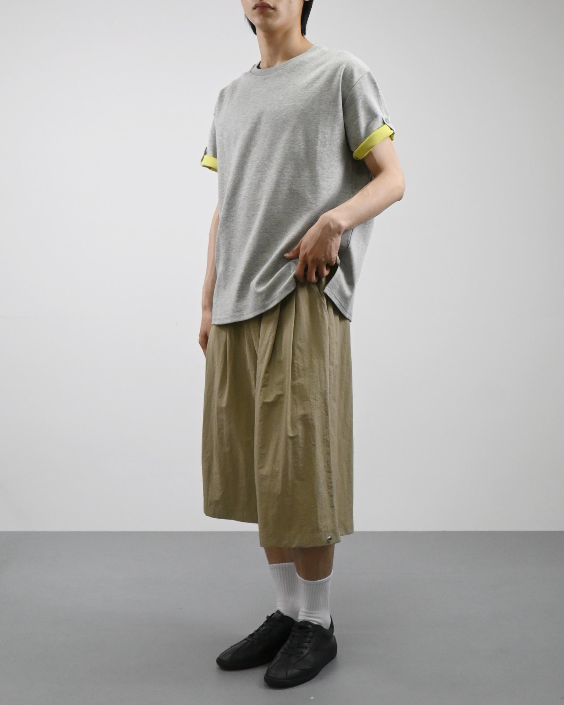 coloring roll-up half t-shirt