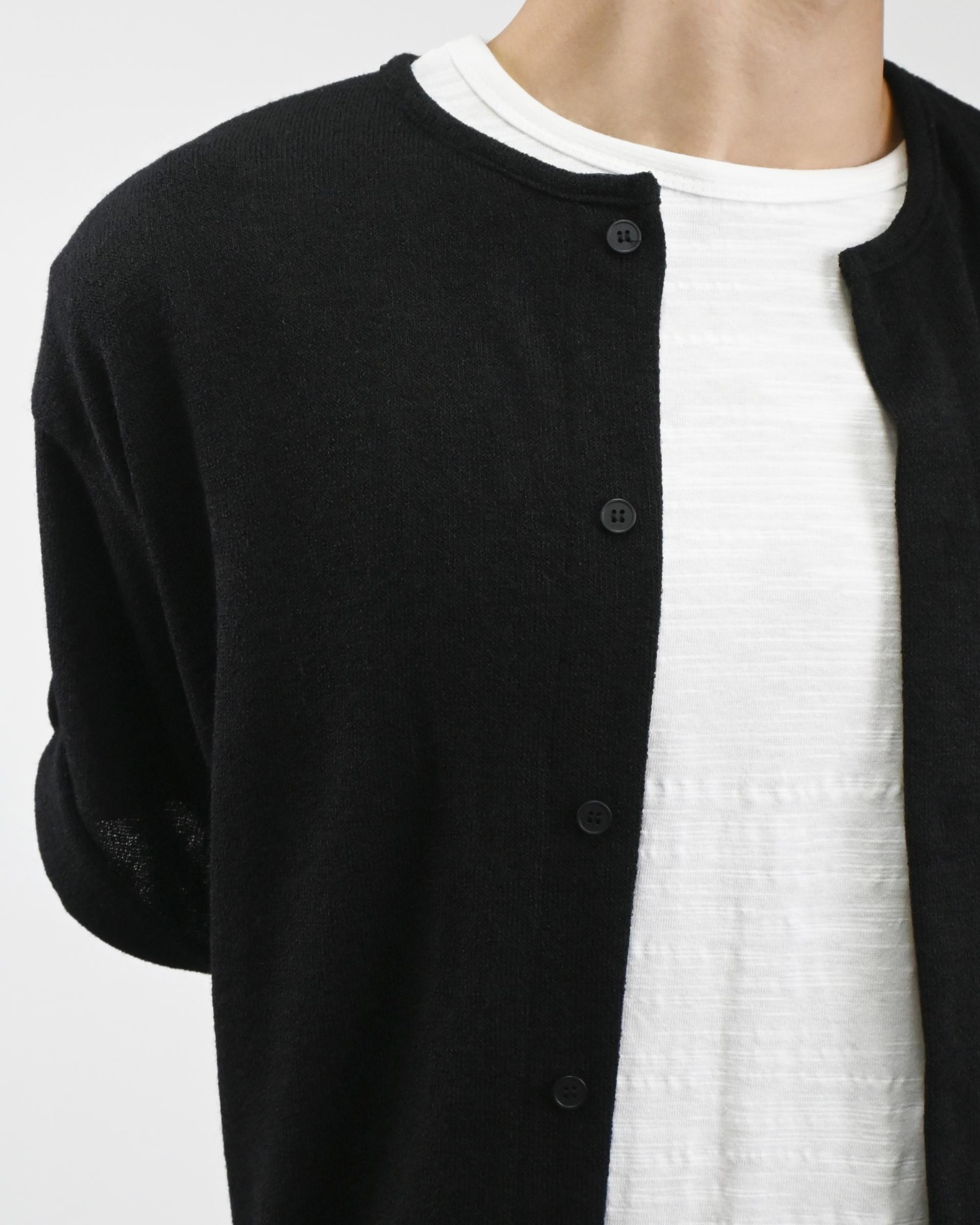 linkle roll-up half cardigan