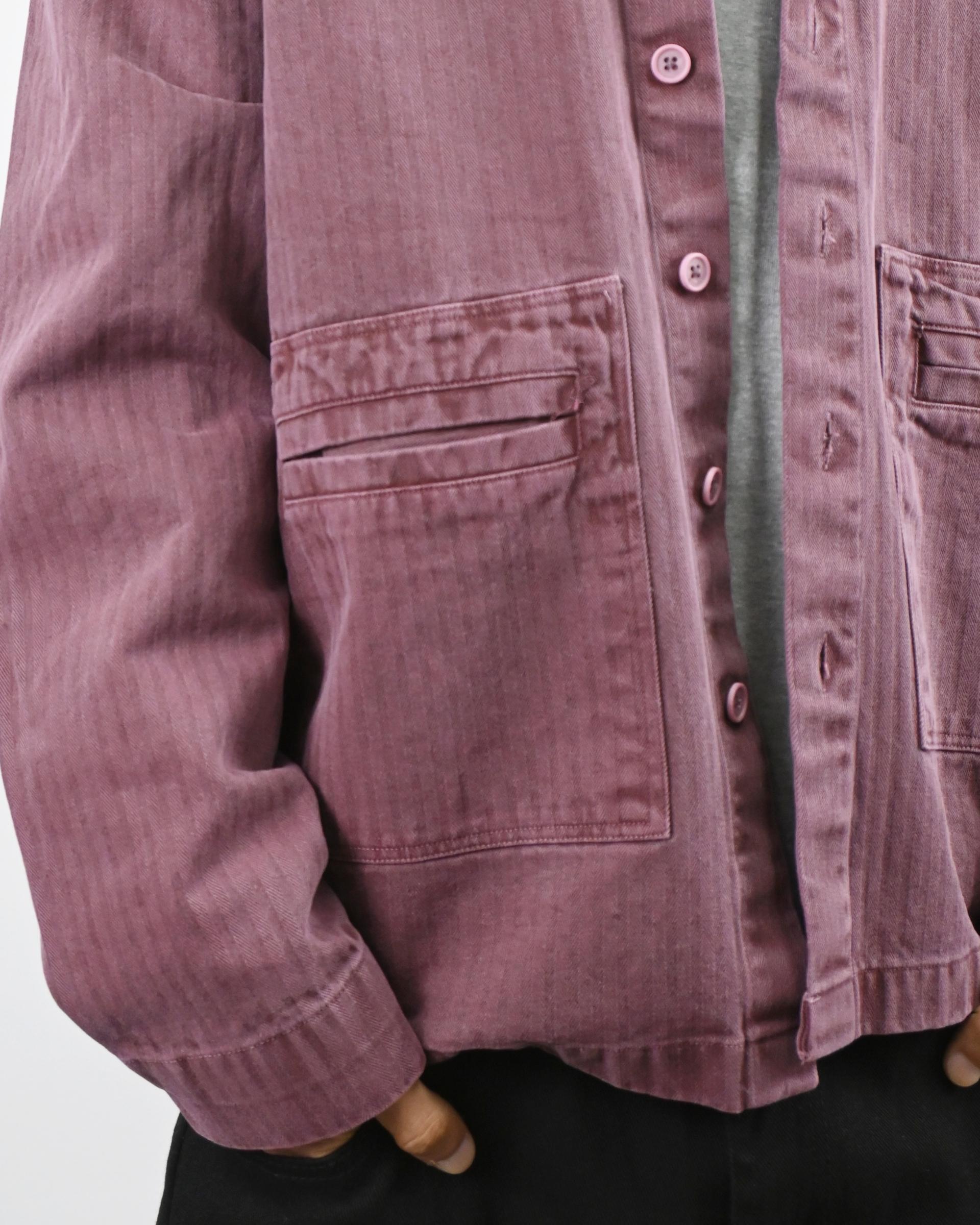 pigment herringbone field jacket