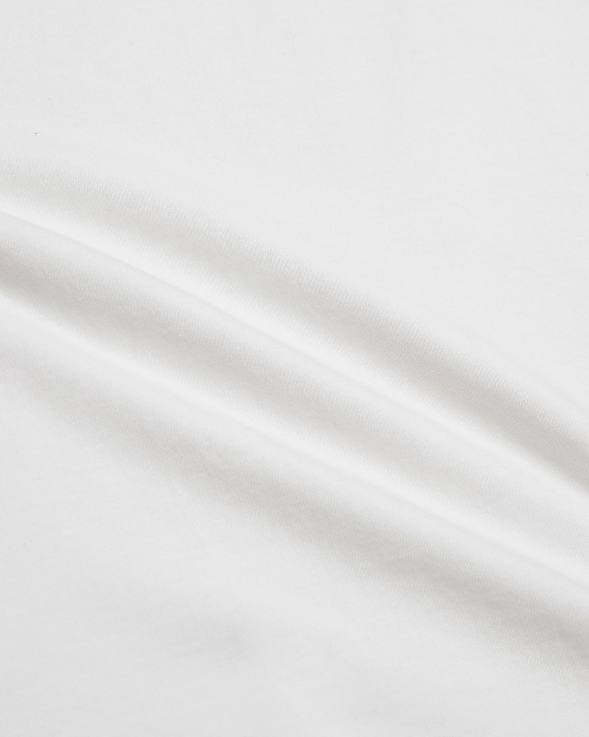 blur lettering half t-shirt