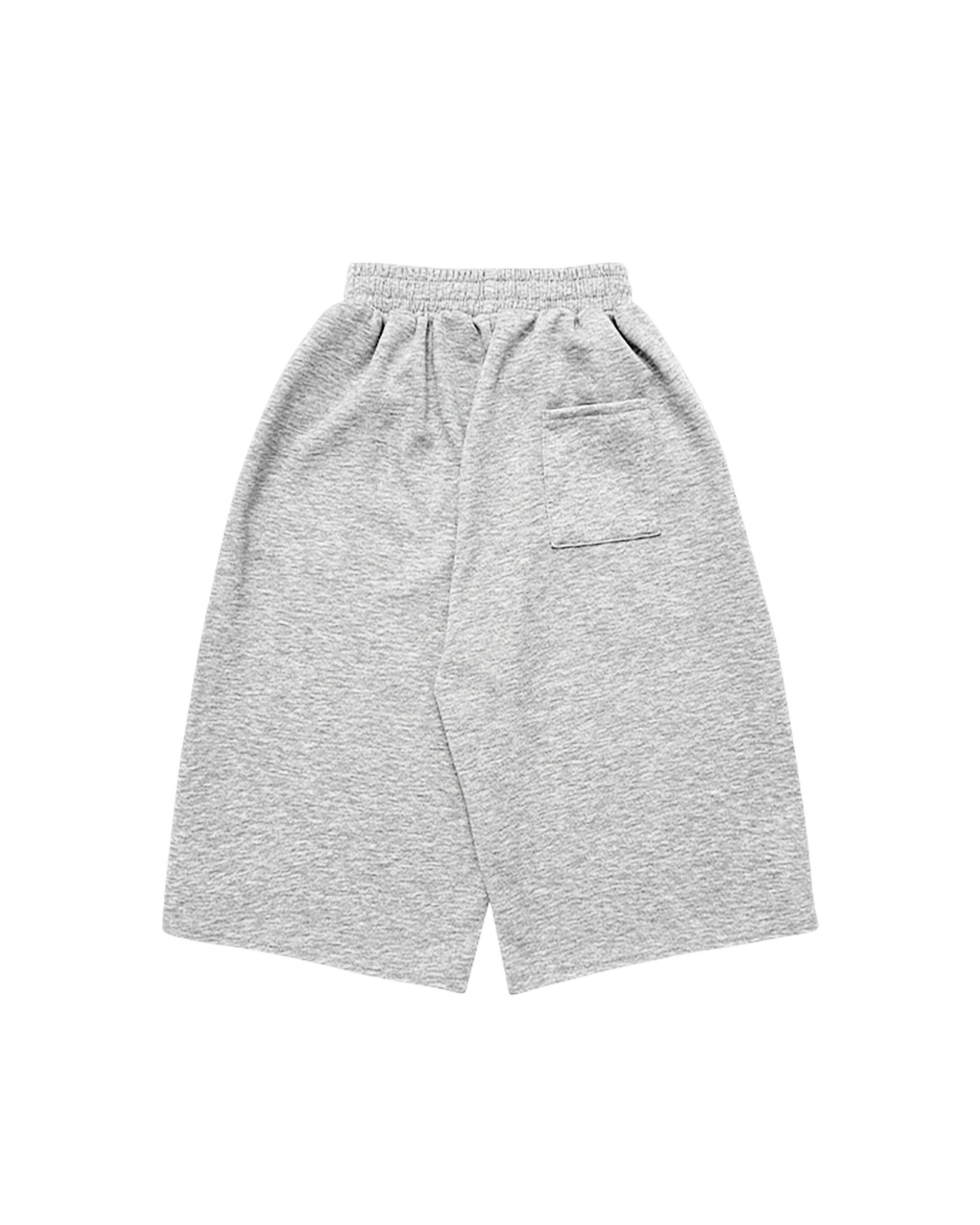 snap bermuda sweatpants