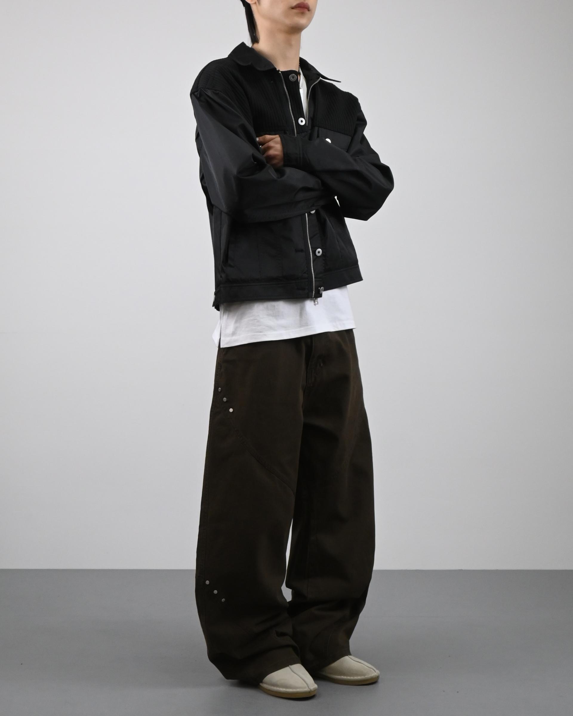 bio cotton rivet pants