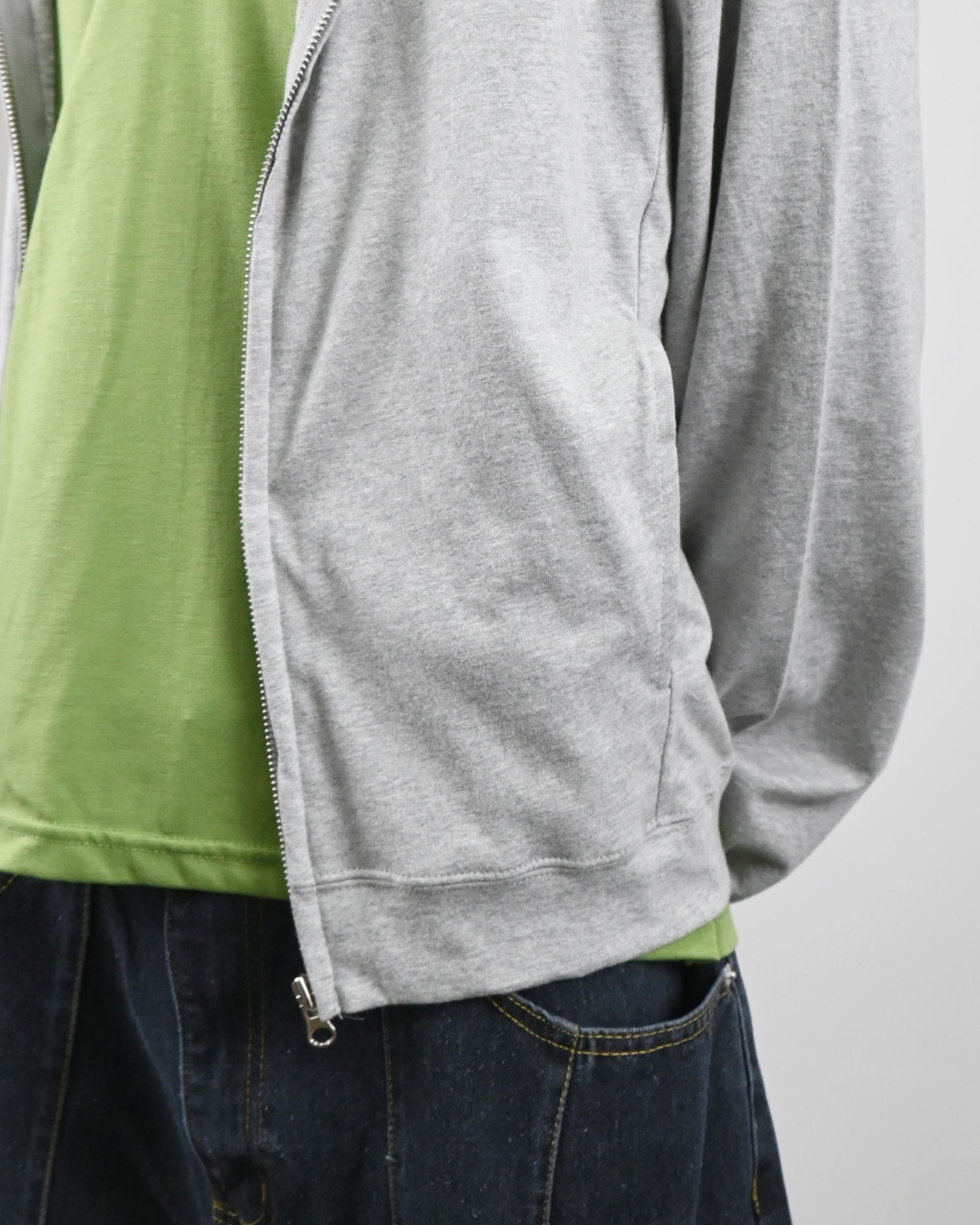 rudy crop hoodie zip-up
