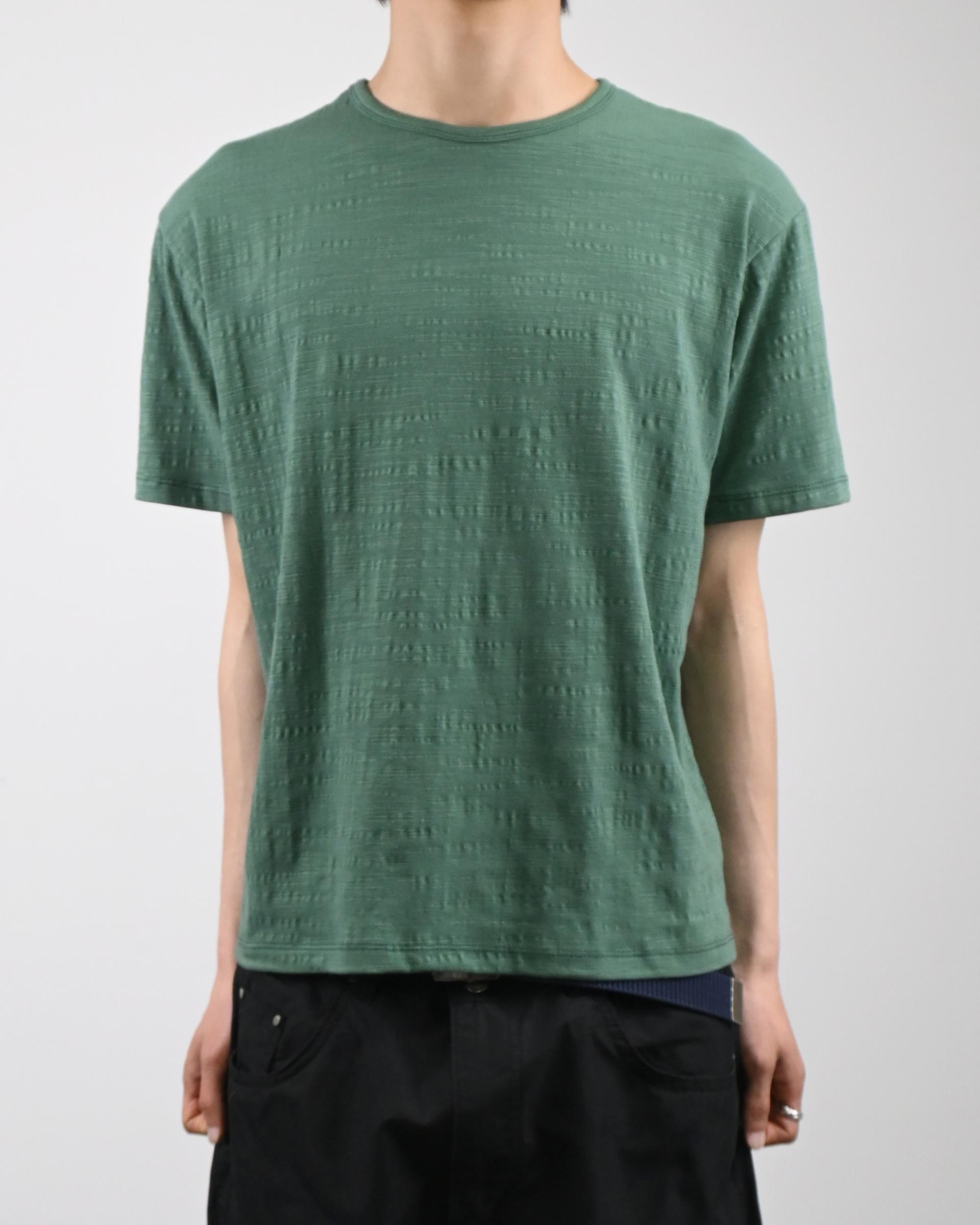 slub vintage half t-shirt