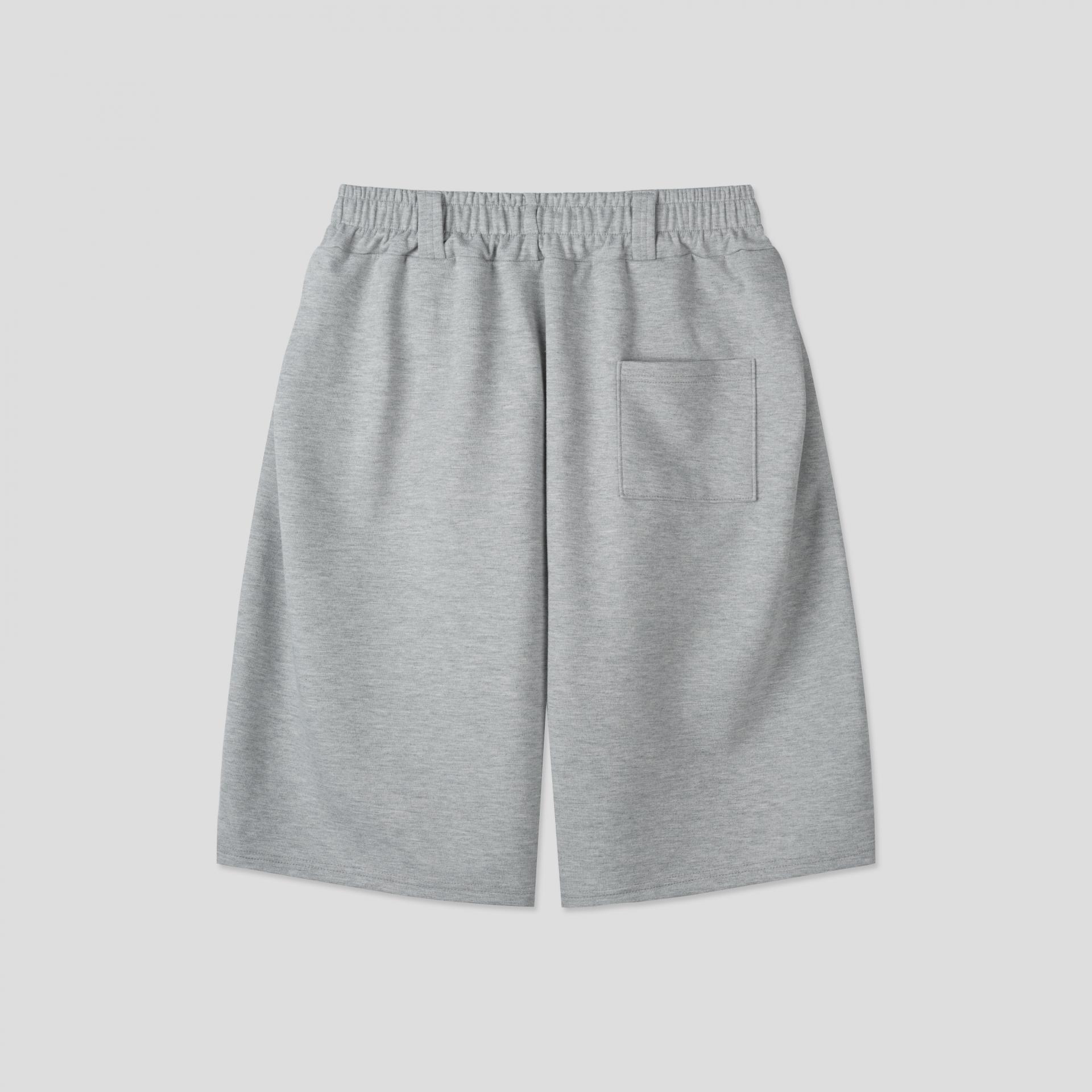 carp pin tuck bermuda sweatpants