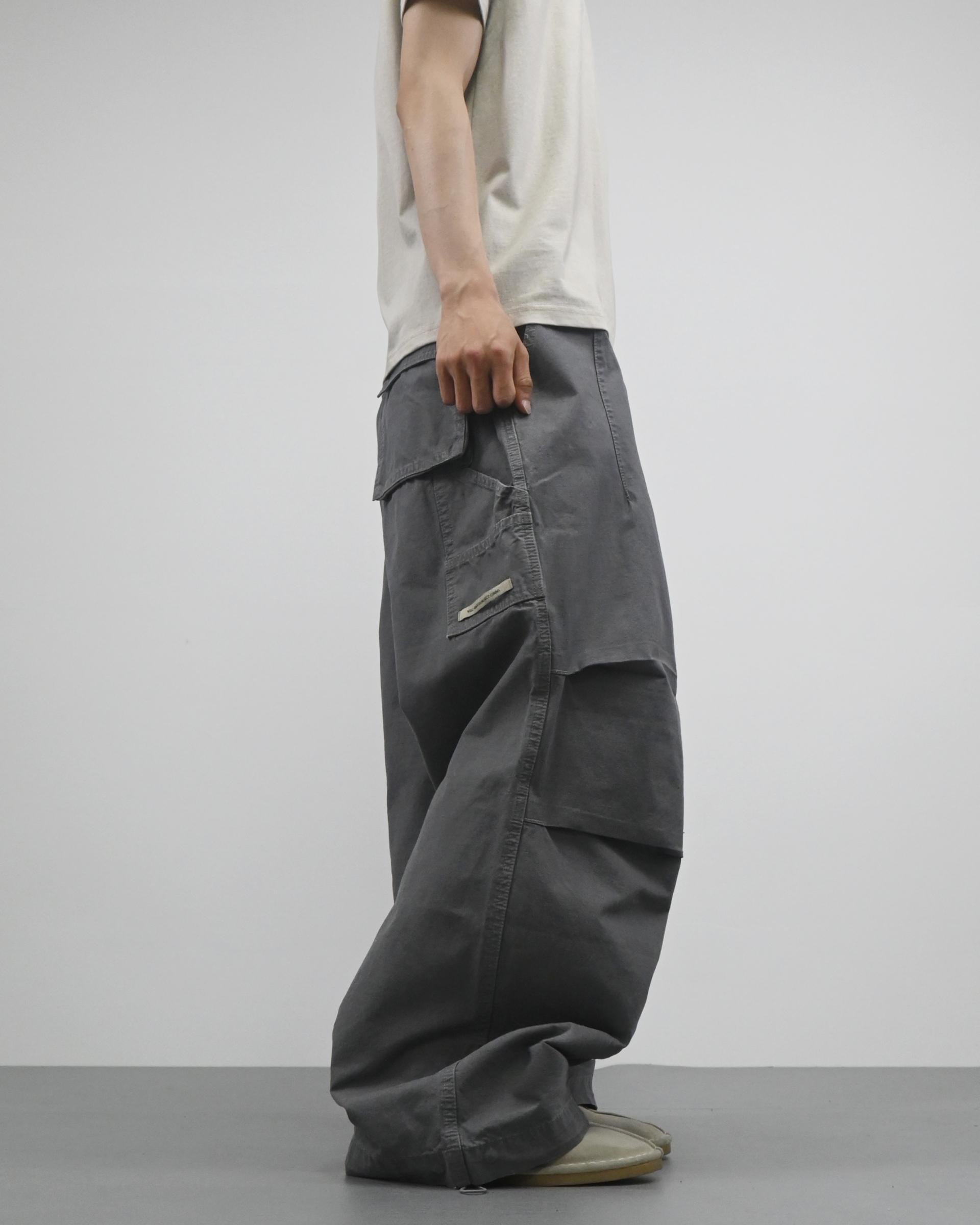 lip stop dining parasuit cotton pants