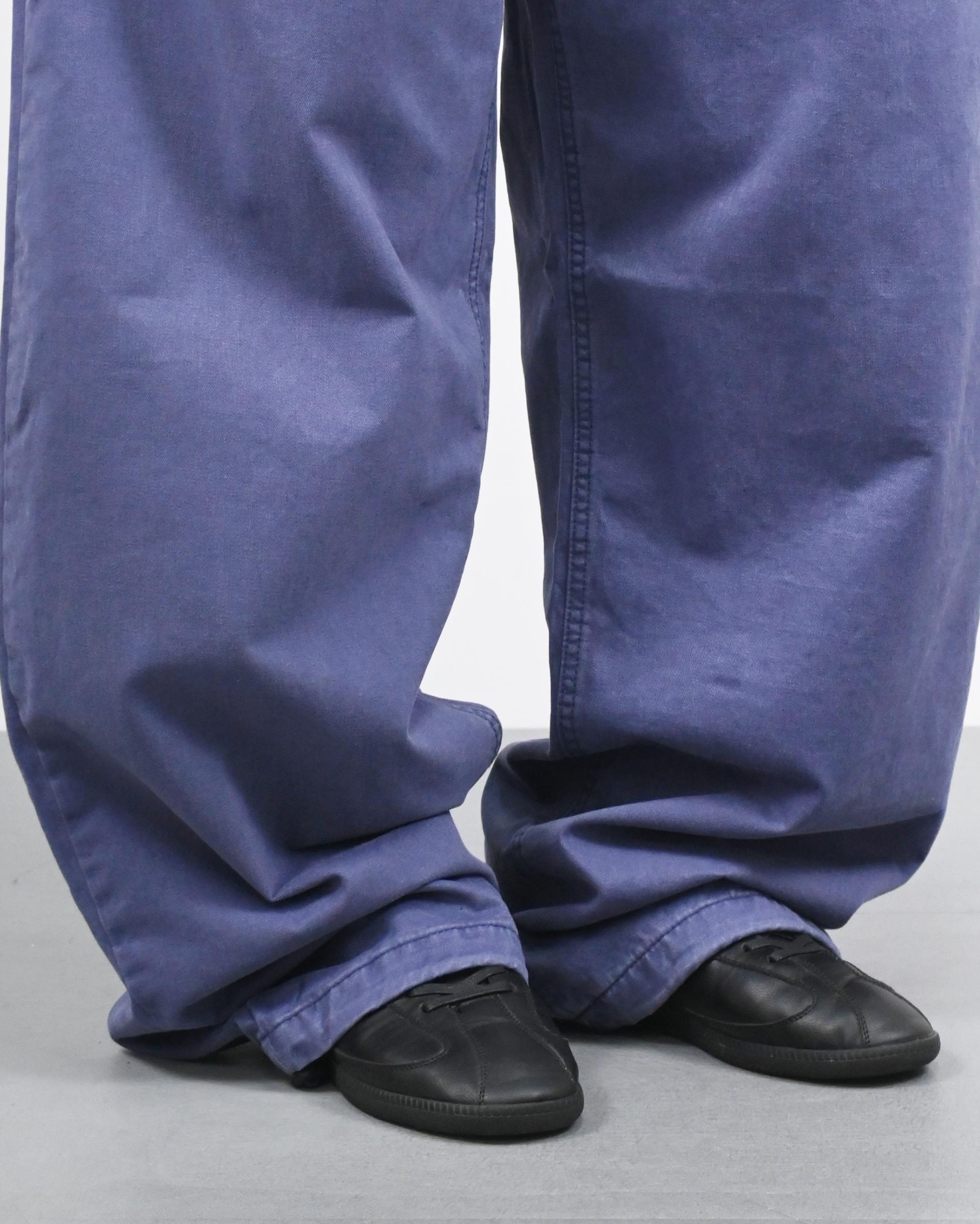 pigment solid balloon cotton pants