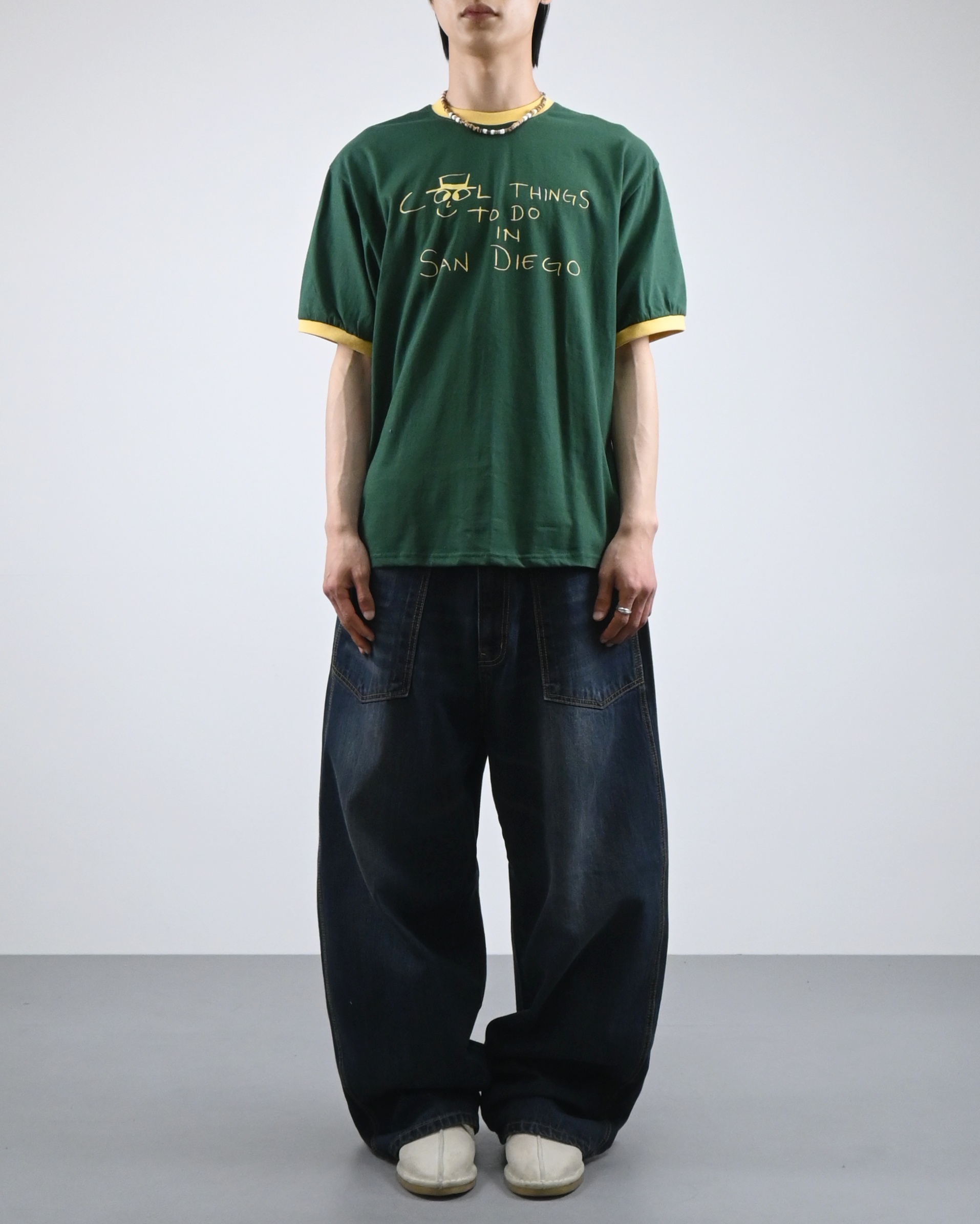san diego ringer half t-shirt