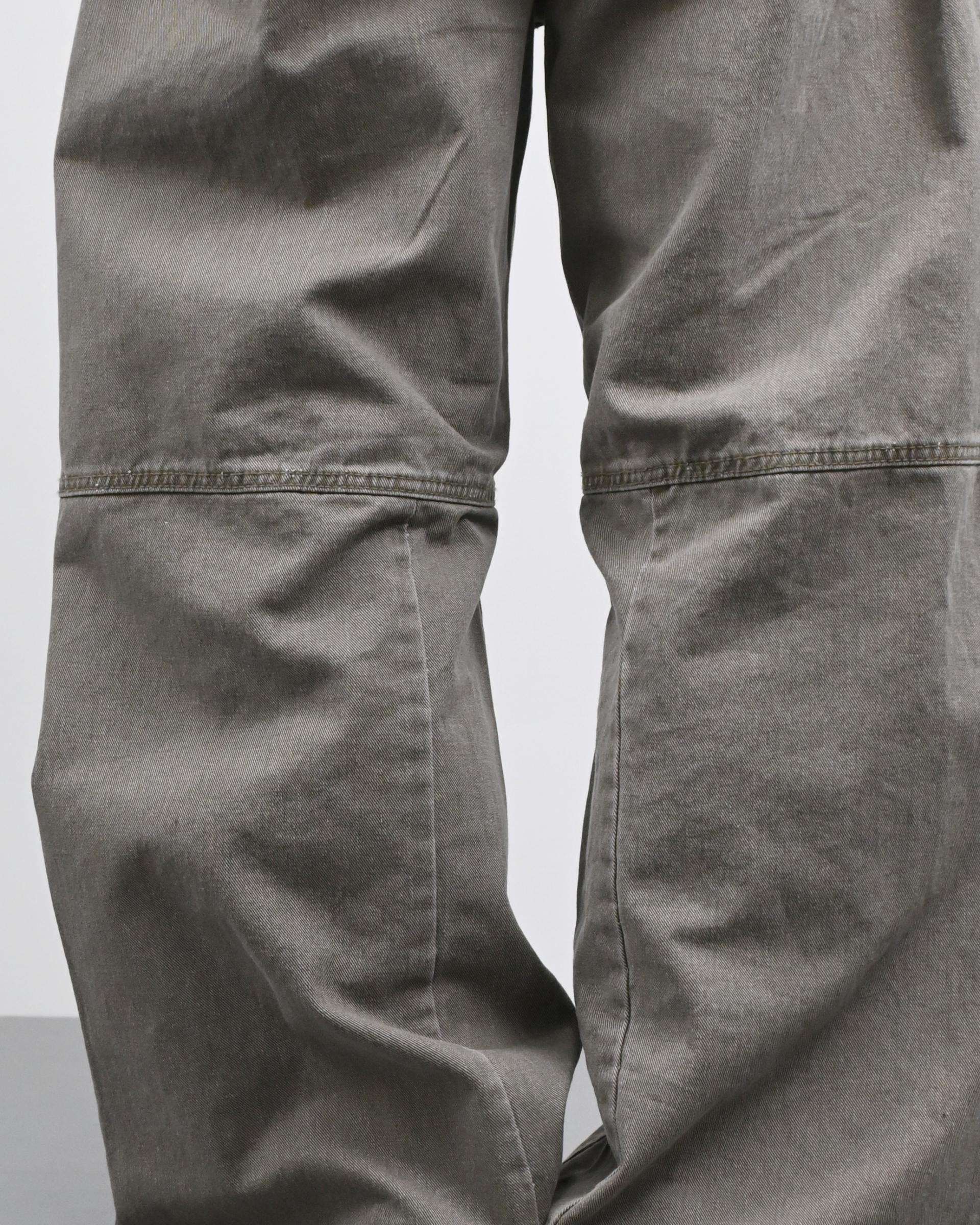 hale border flare banding cotton pants