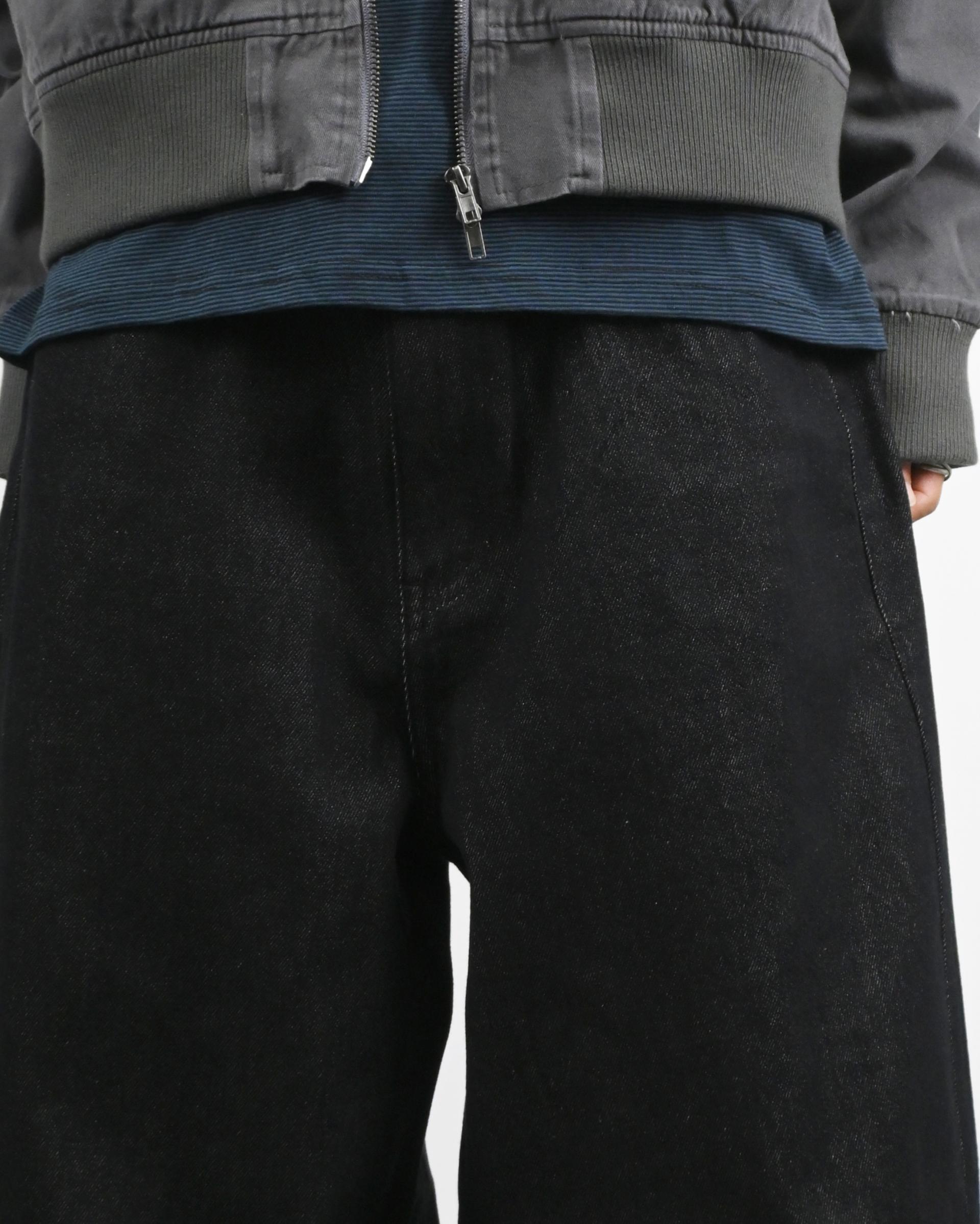 milo velcro balloon denim pants