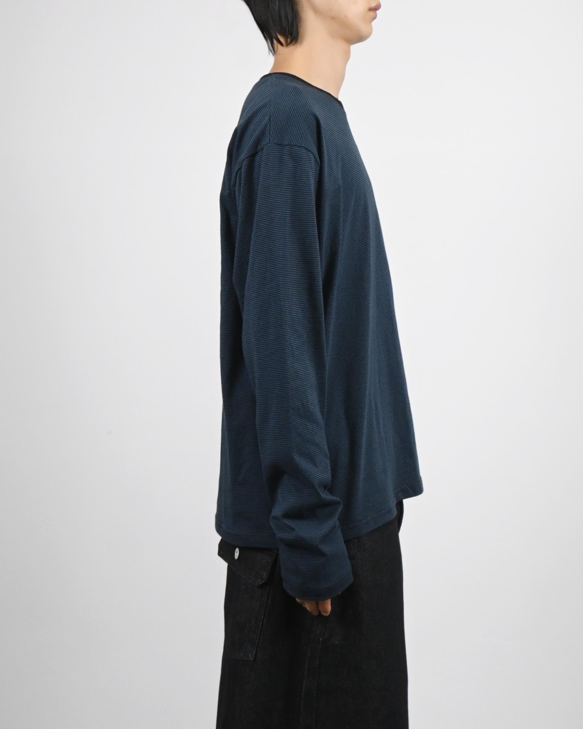 calm stripe warmer long sleeve