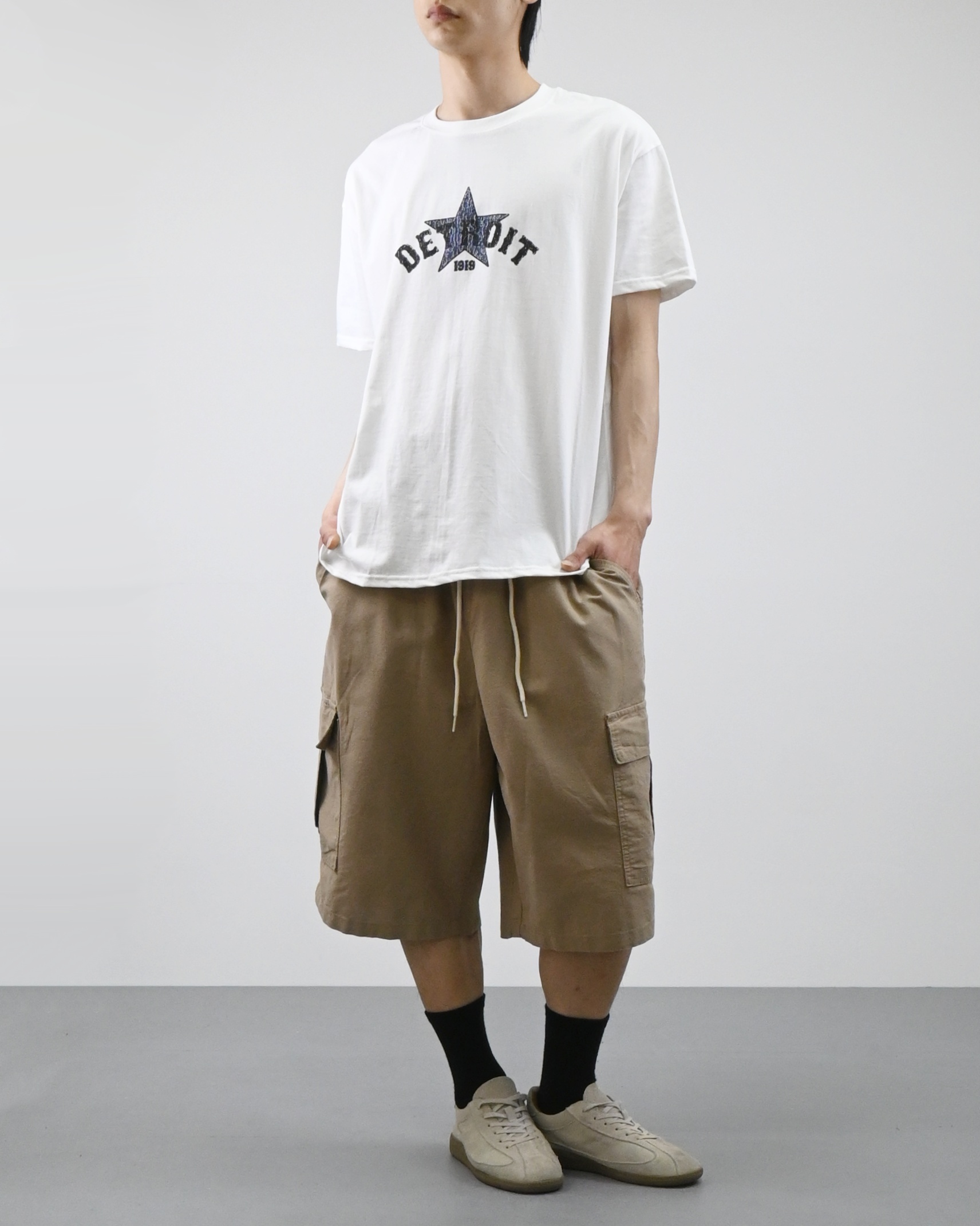 detroit half t-shirt