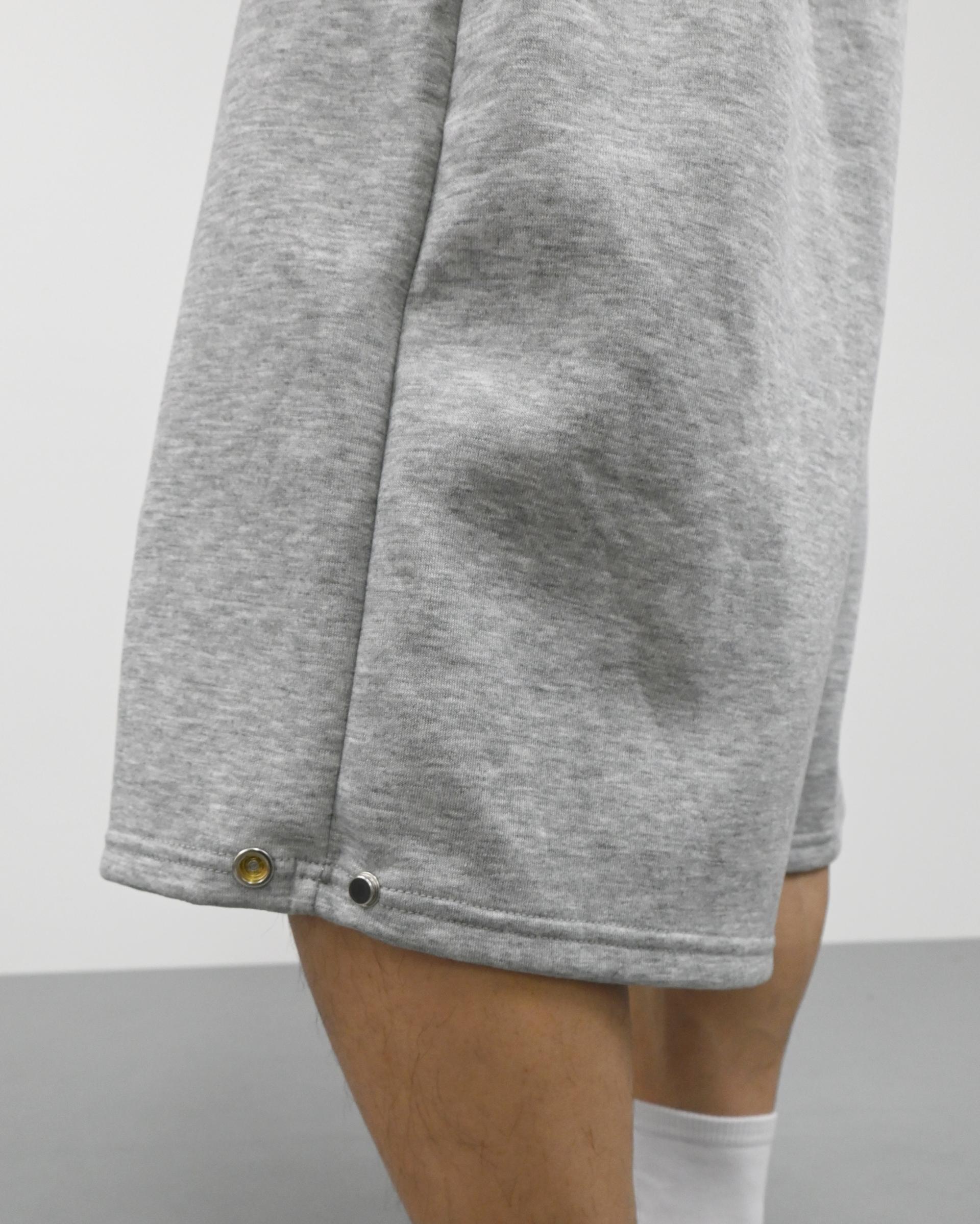 snap bermuda sweatpants