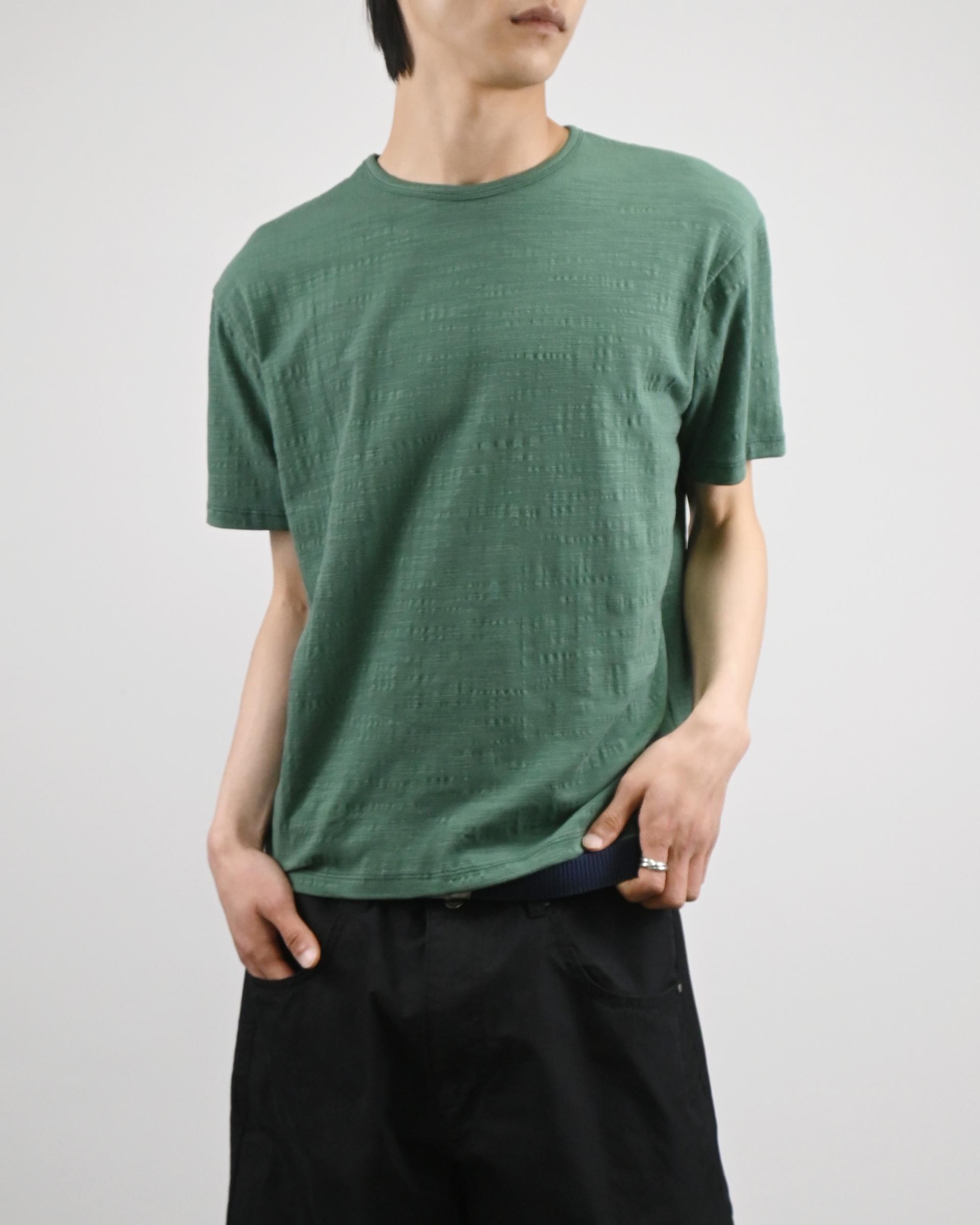 slub vintage half t-shirt