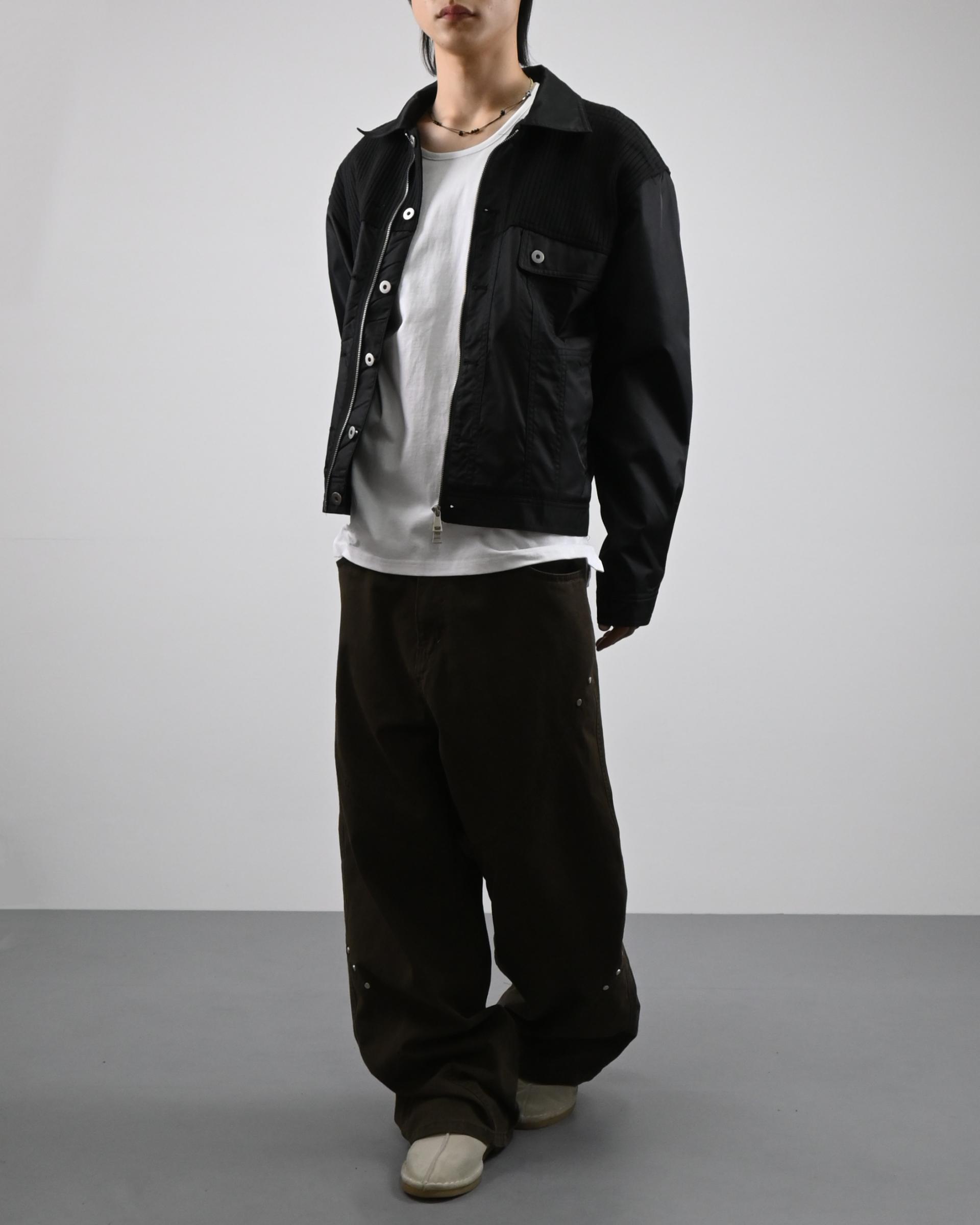 bio cotton rivet pants
