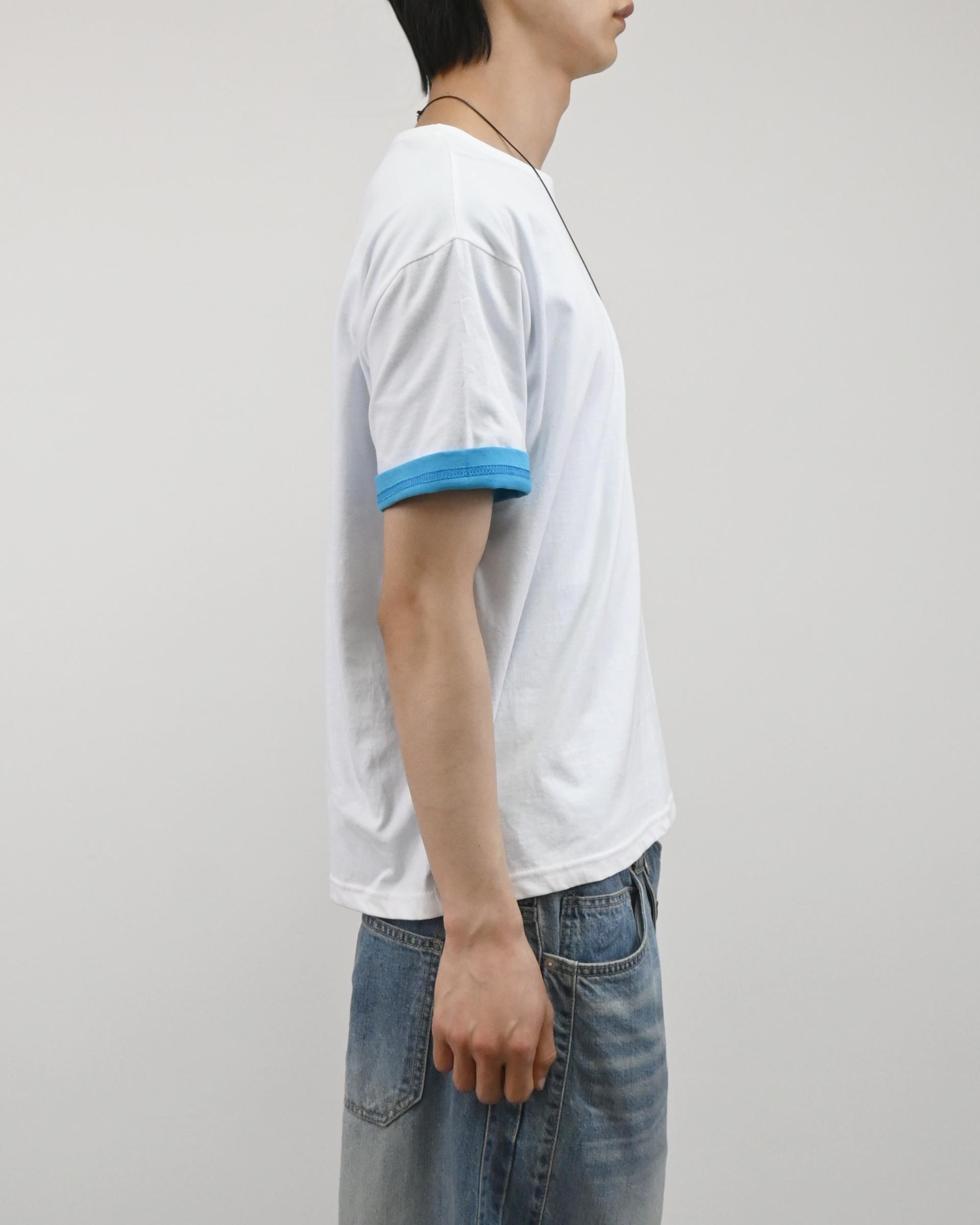 fruits u-neck half t-shirt