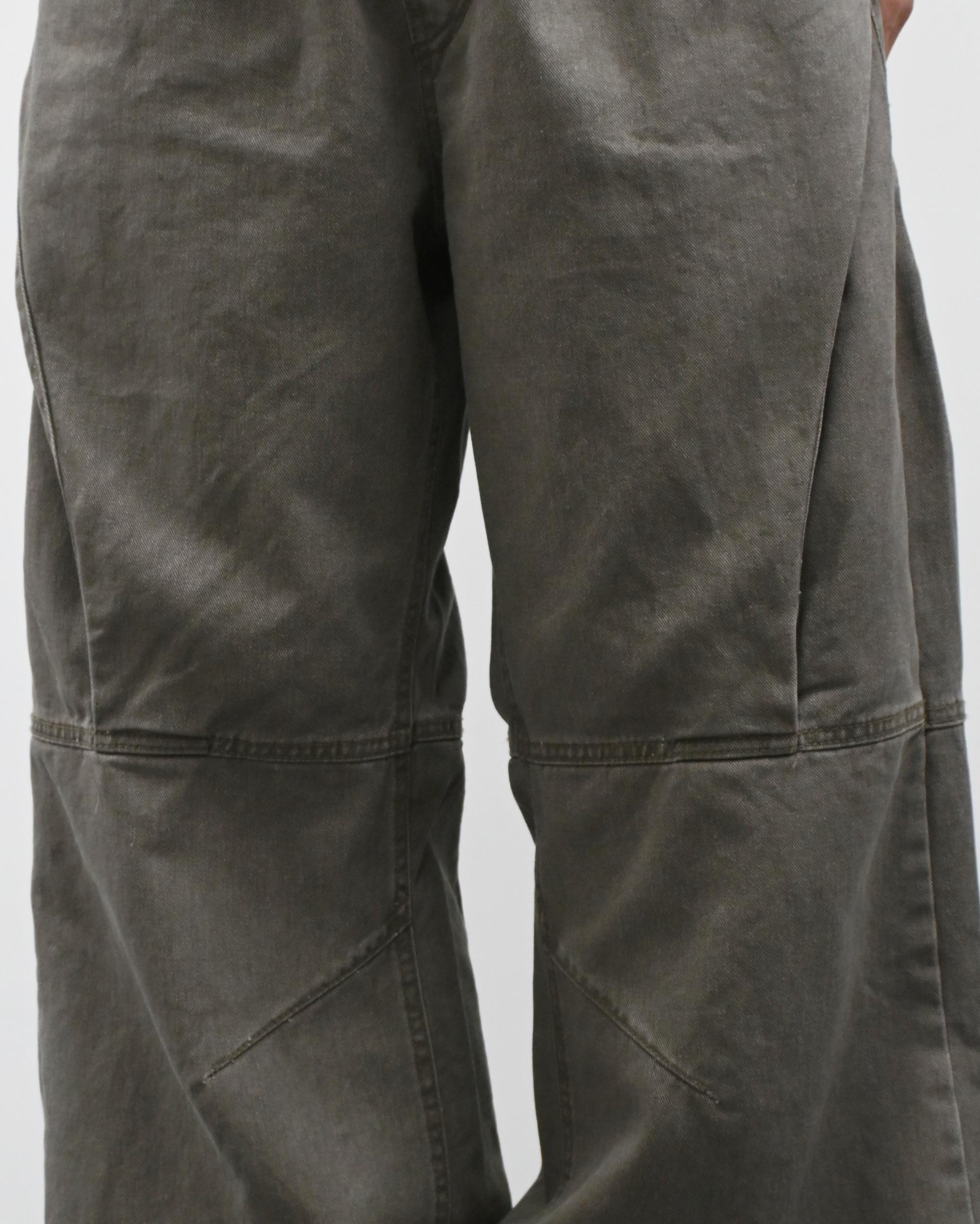 hale border flare banding cotton pants