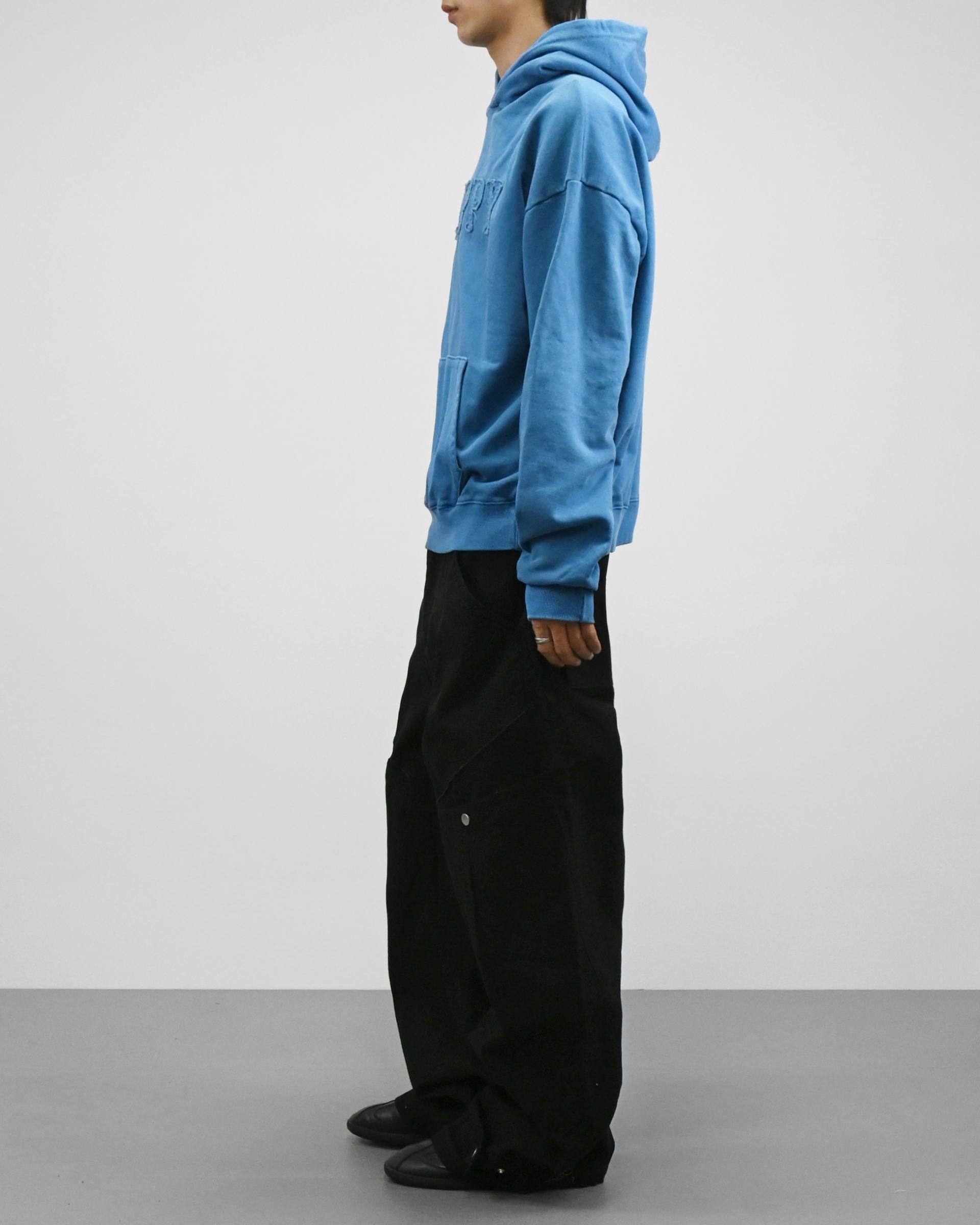 razor washed black denim pants 복제